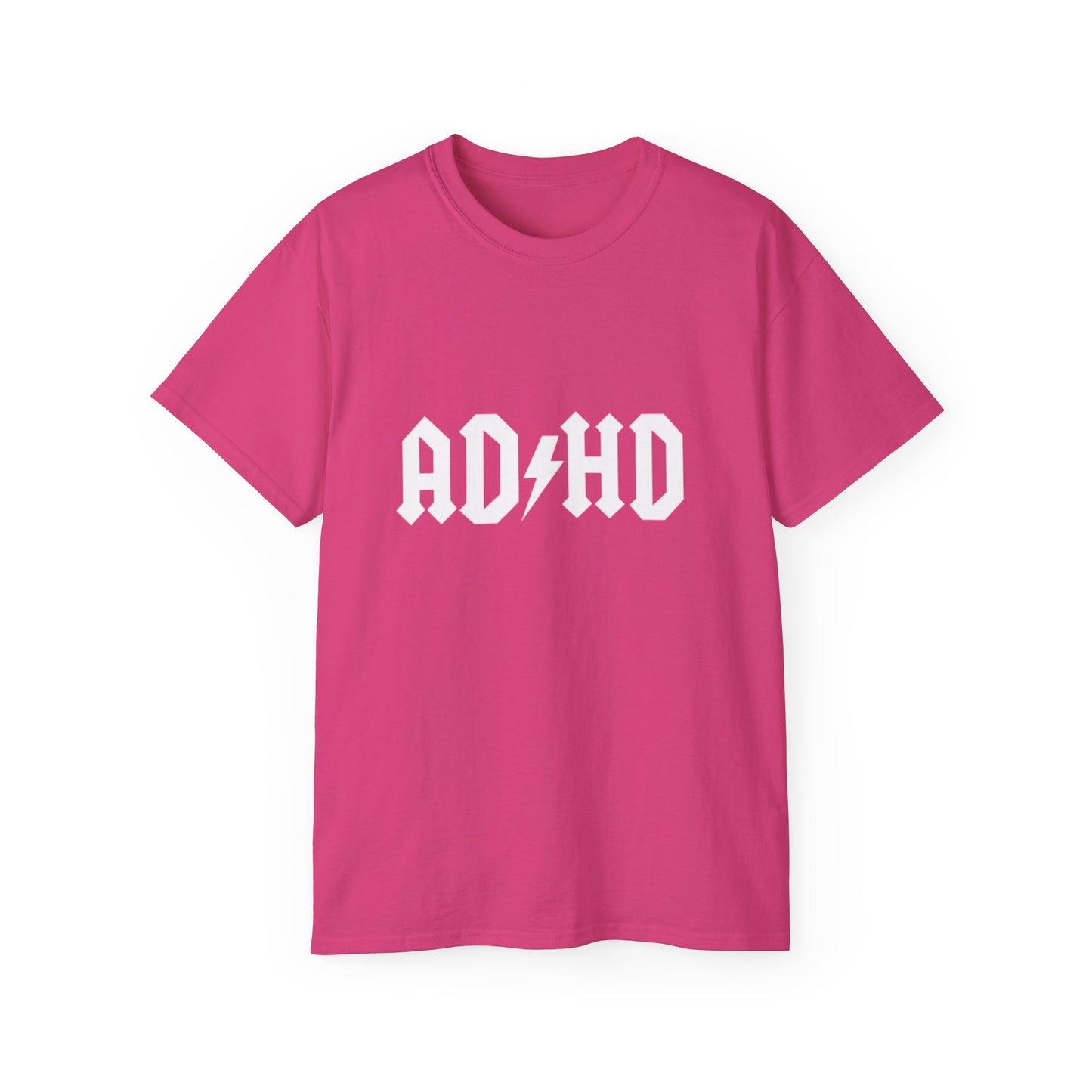 AD/HD White T-Shirt