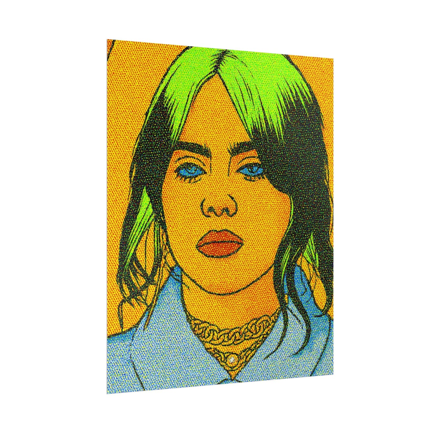 Billie Pop Art Poster