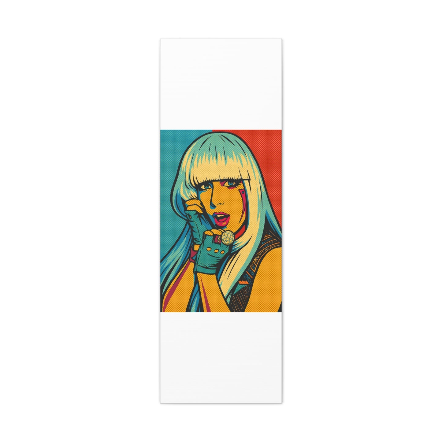 Lady G a g a Pop Art Canvas