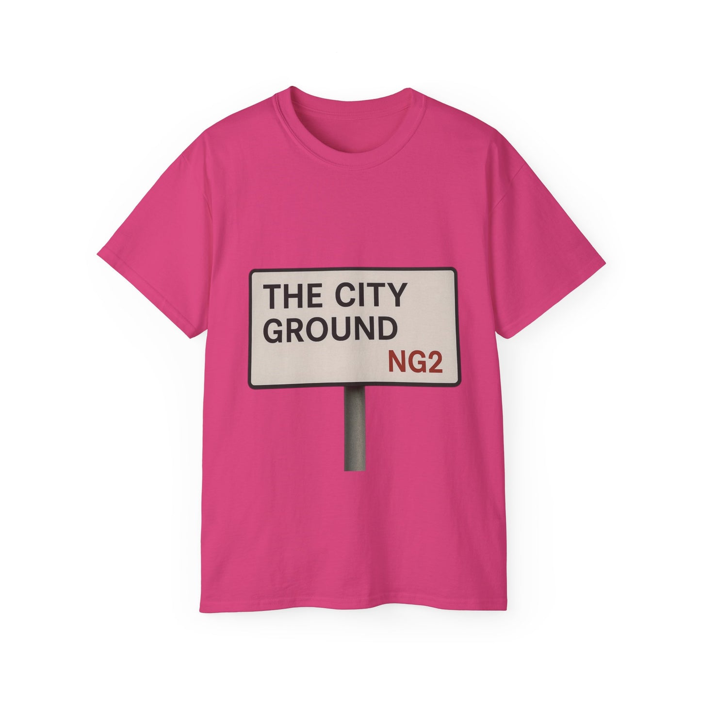 The City Ground Nottingham Forest Road Sign T-Shirt