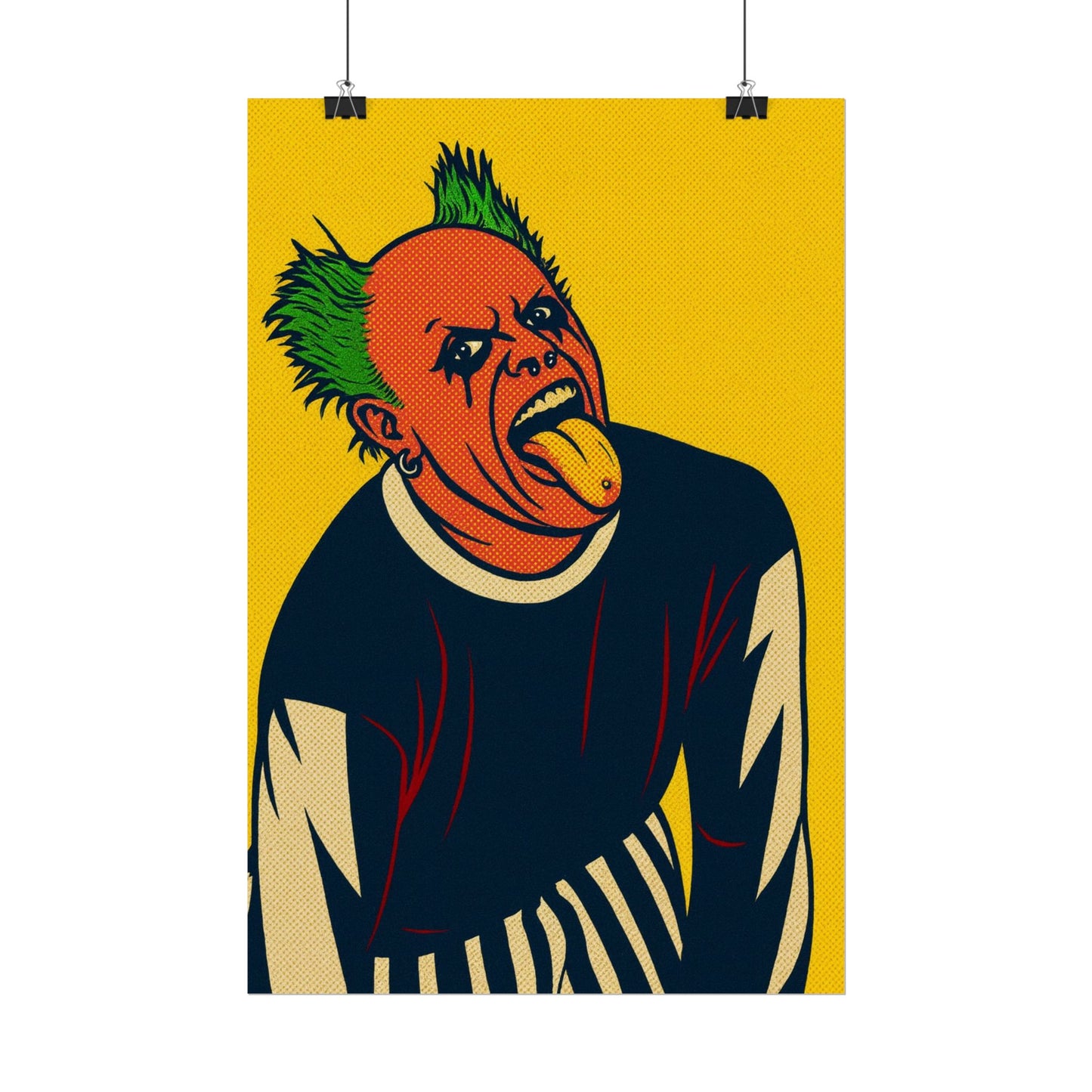 Keith Flint Prodigy Pop Art Poster