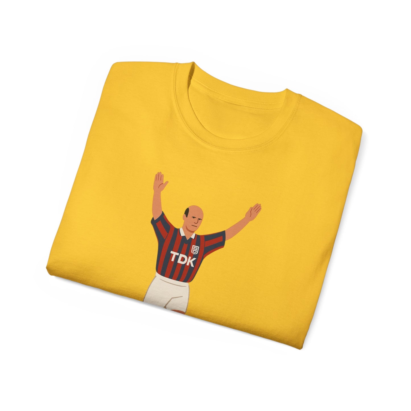 Attilio Lombardo Cartoon Subbuteo T-Shirt - Crystal Palace