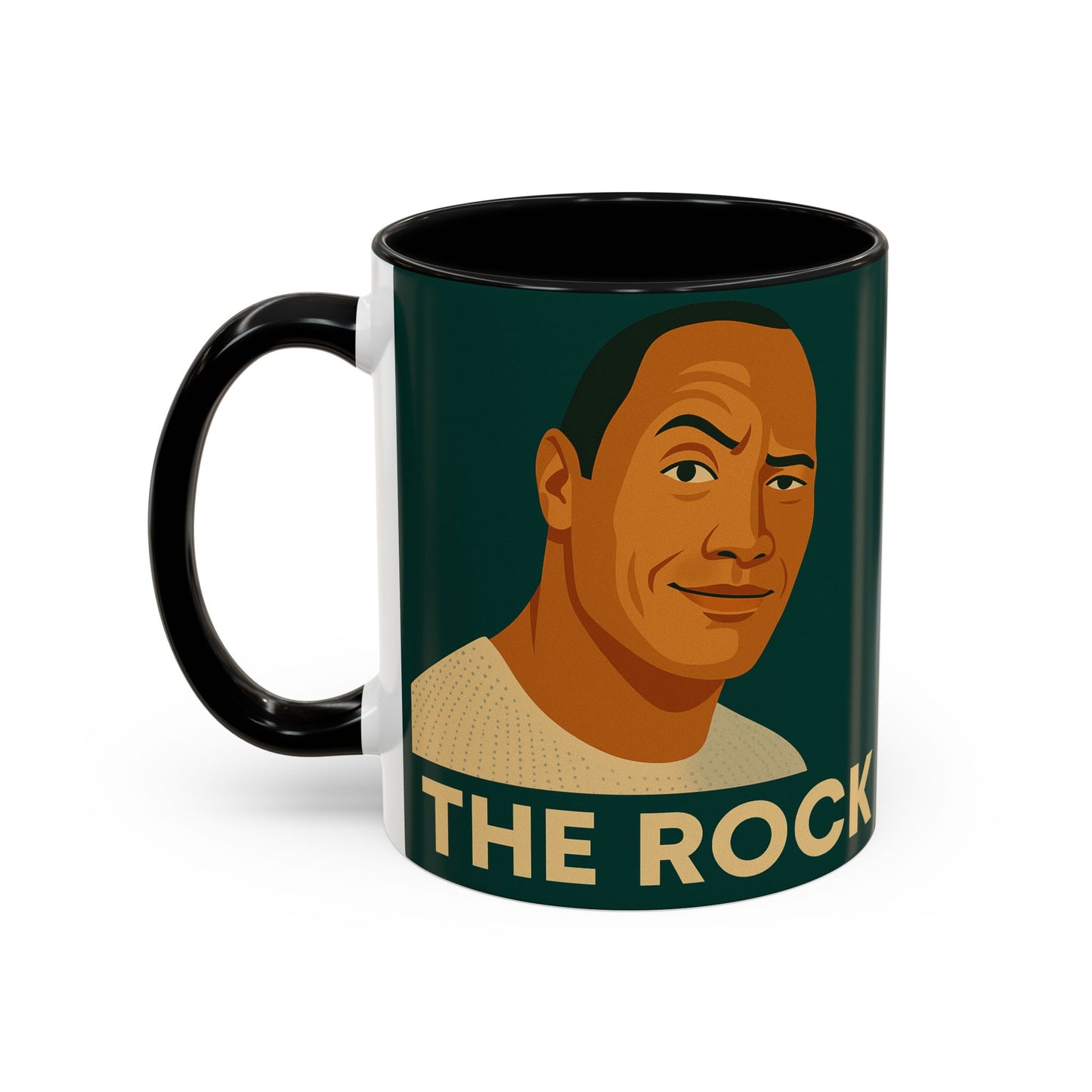 The Rock Coffee Mug, Fun Gift for Fans, Unique Home Decor, Inspirational Drinkware, Collector's Item, Birthday or Holiday Gift