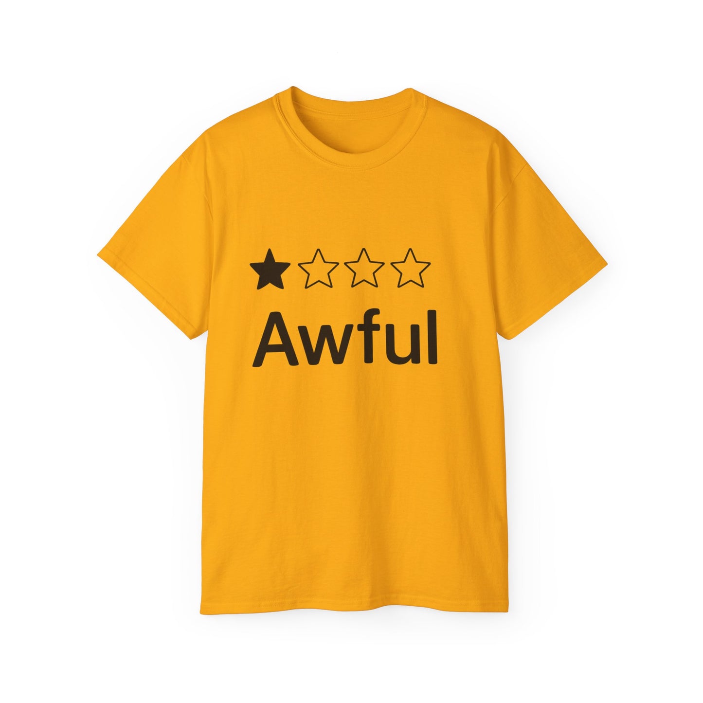 Awful Rating 1 Star Review T-Shirt