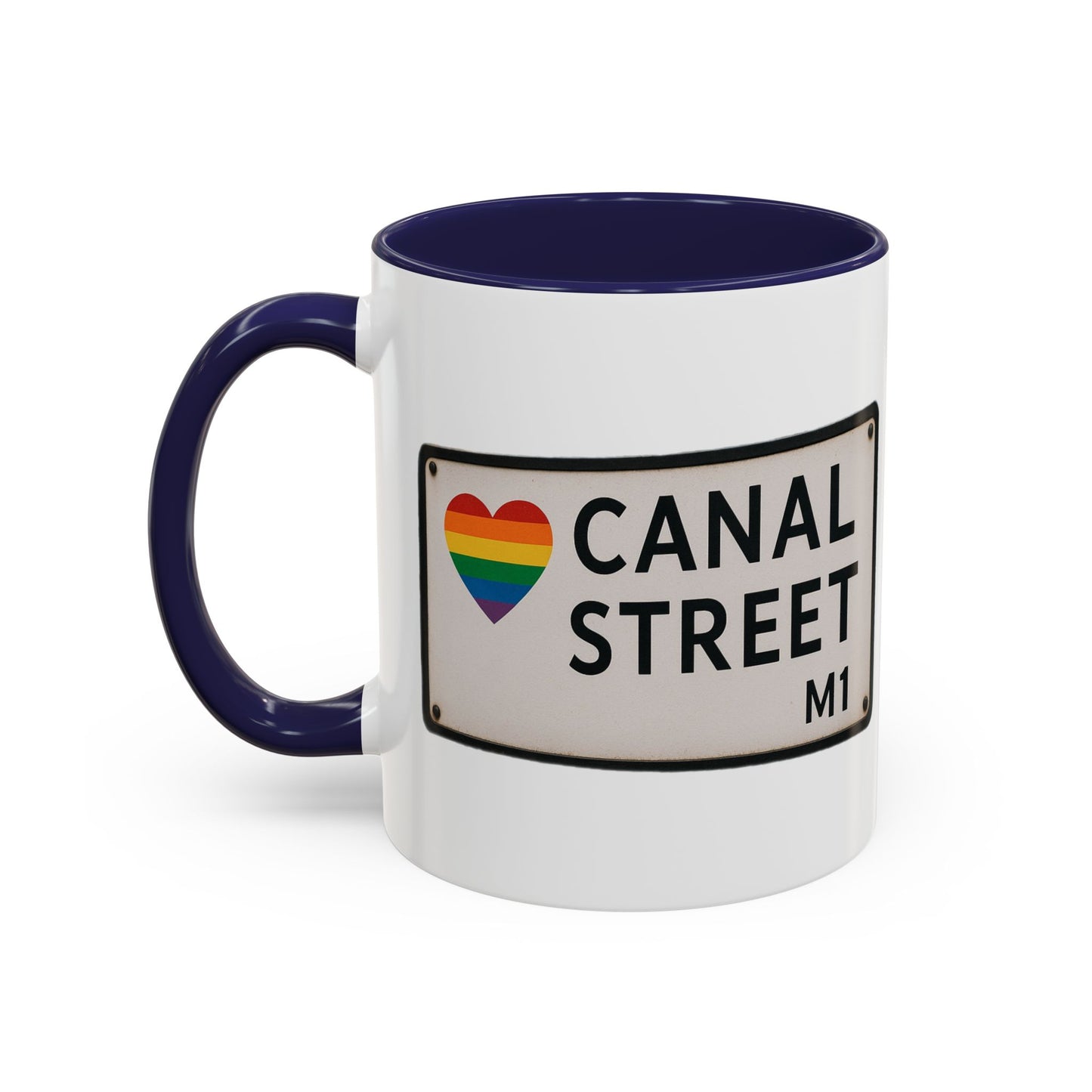 Canal Street Road Sign Mug