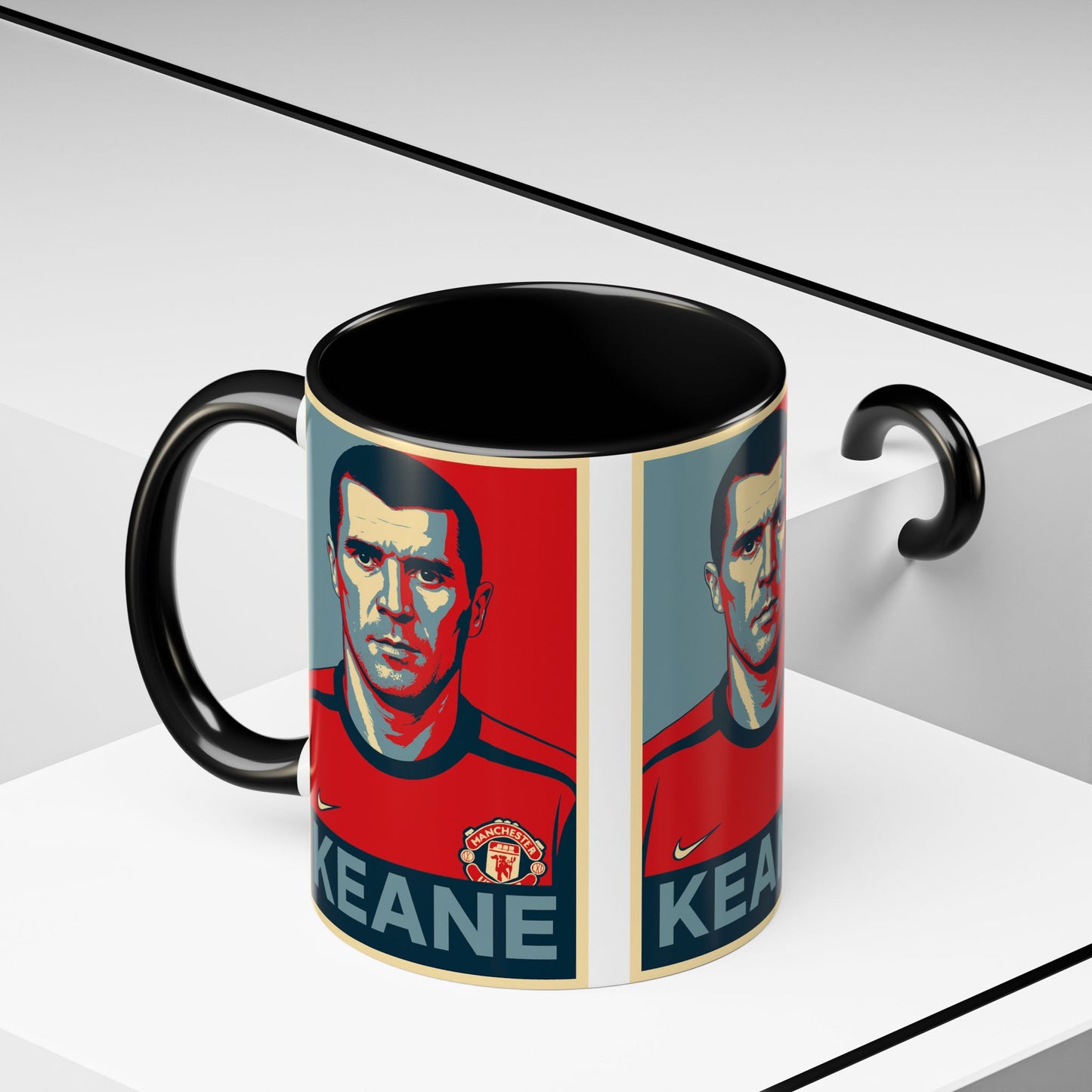 Roy Keane Hope Poster Mug - Manchester United
