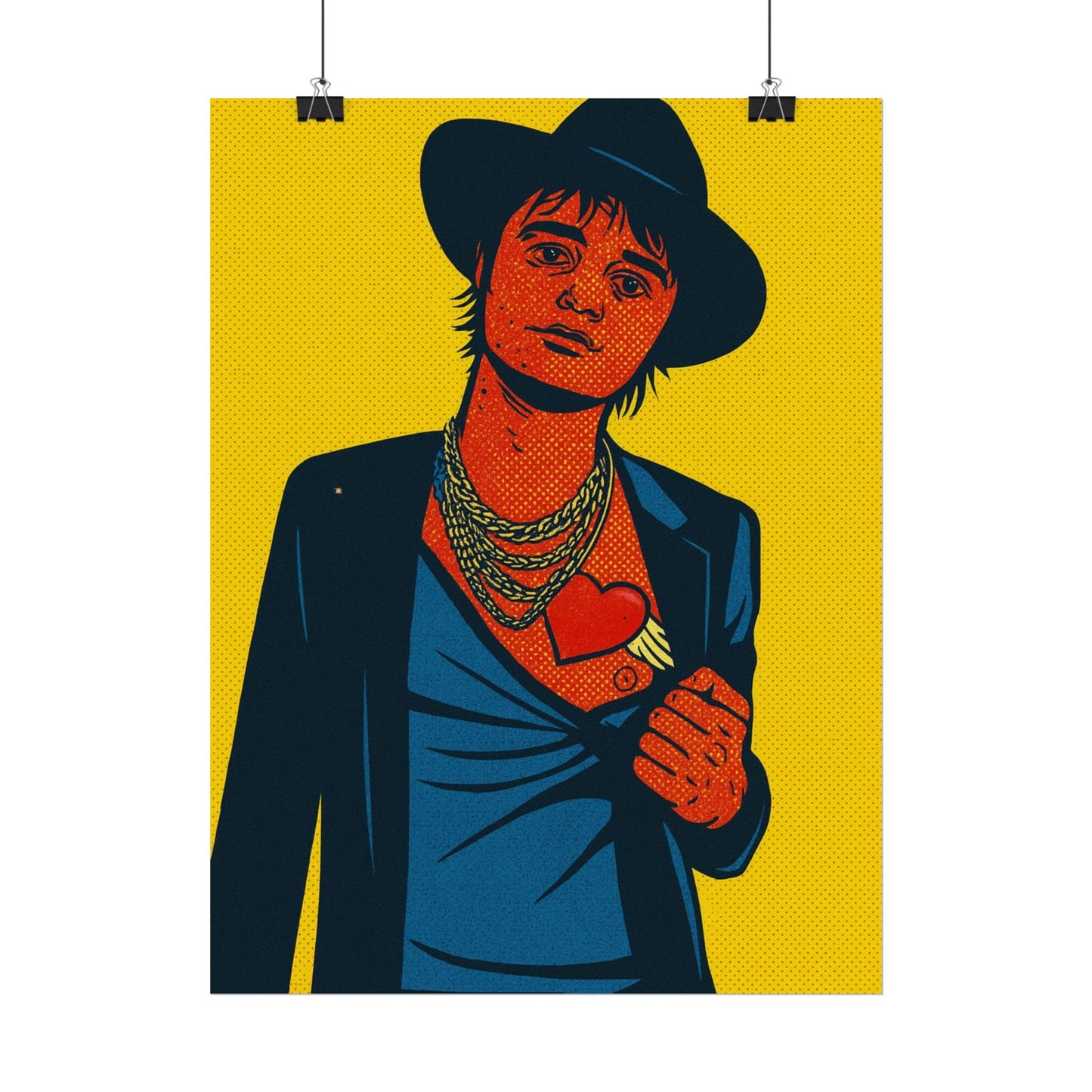 Pete Doherty Pop Art Poster