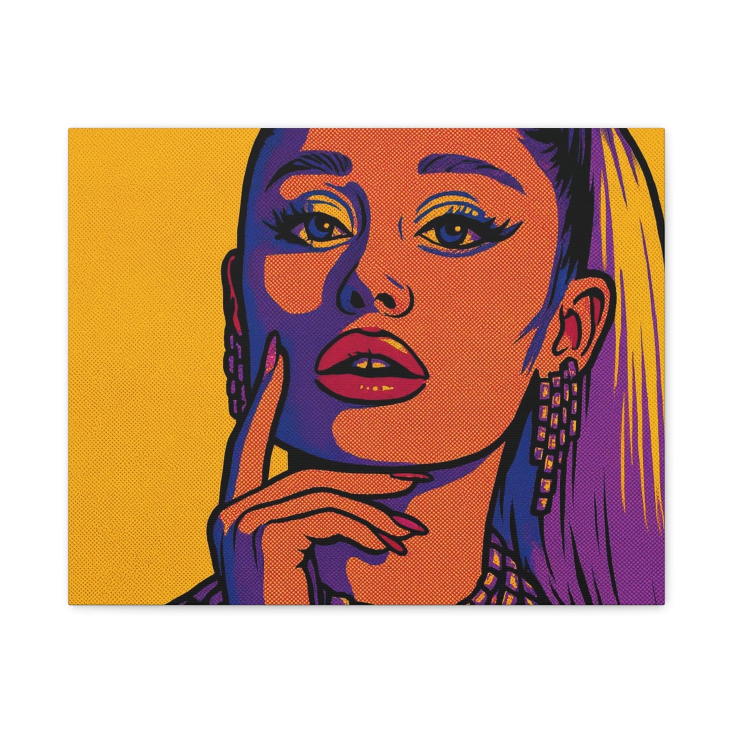 A r i a na Grande Pop Art Canvas