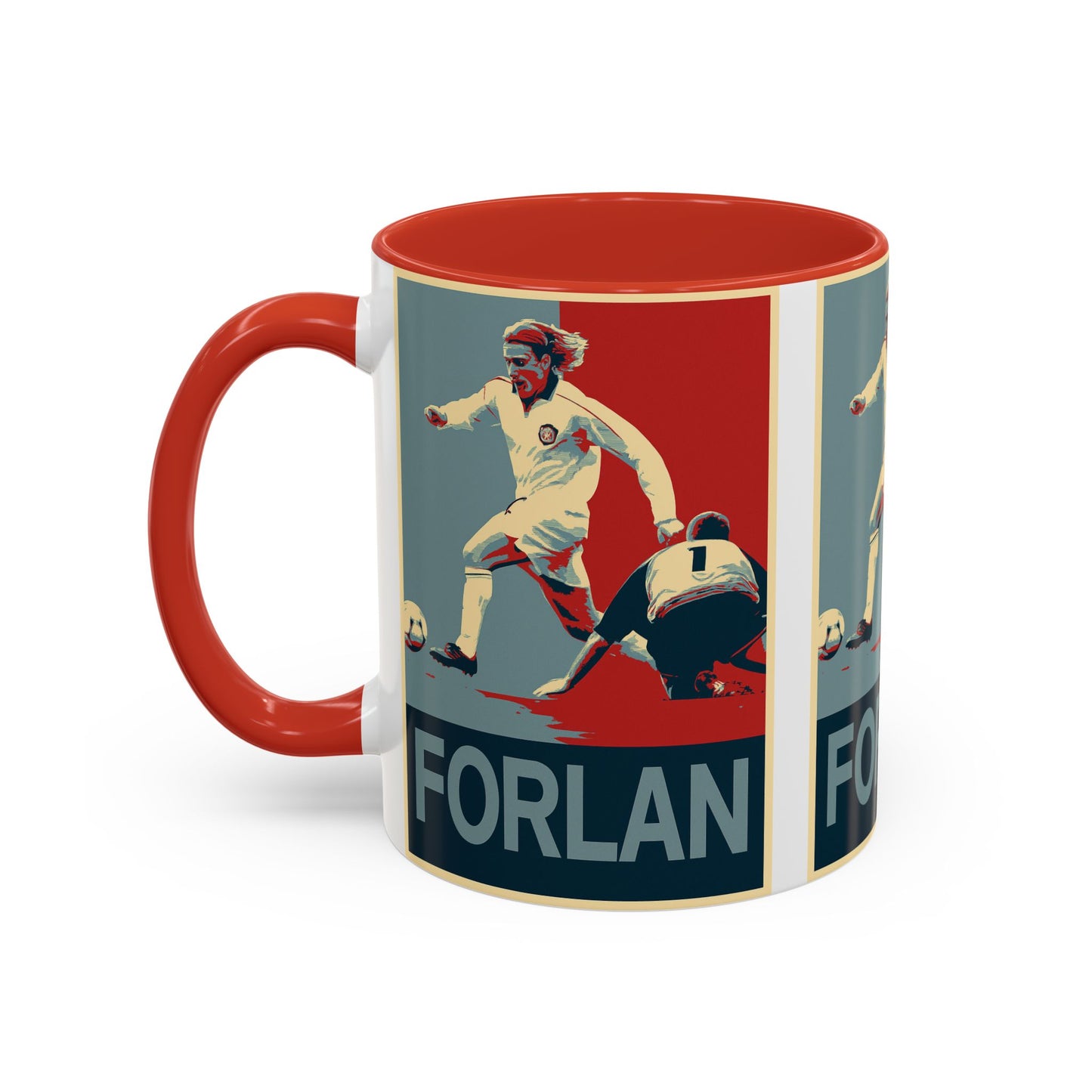 Diego Forlan Liverpool Goal Mug - Manchester United