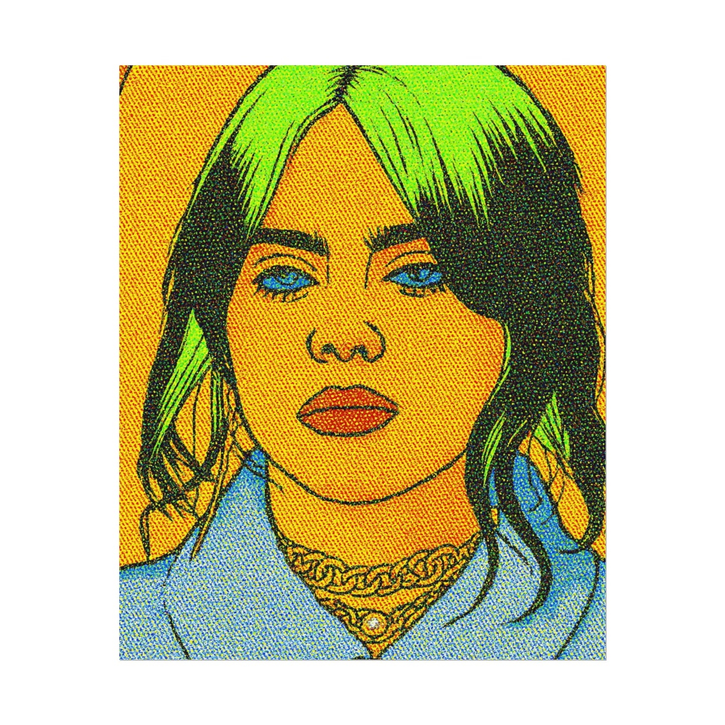 Billie Pop Art Poster