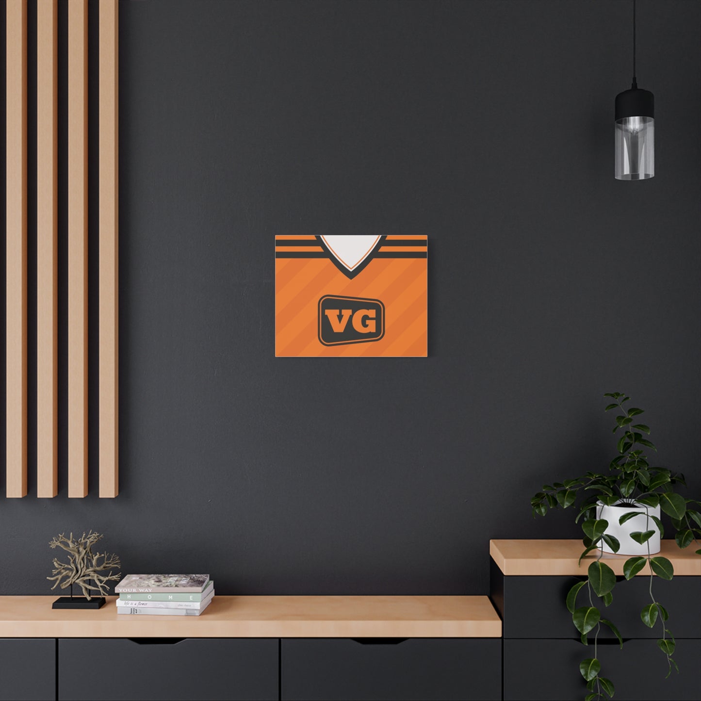 Dundee United 1985-87 Home Shirt Canvas