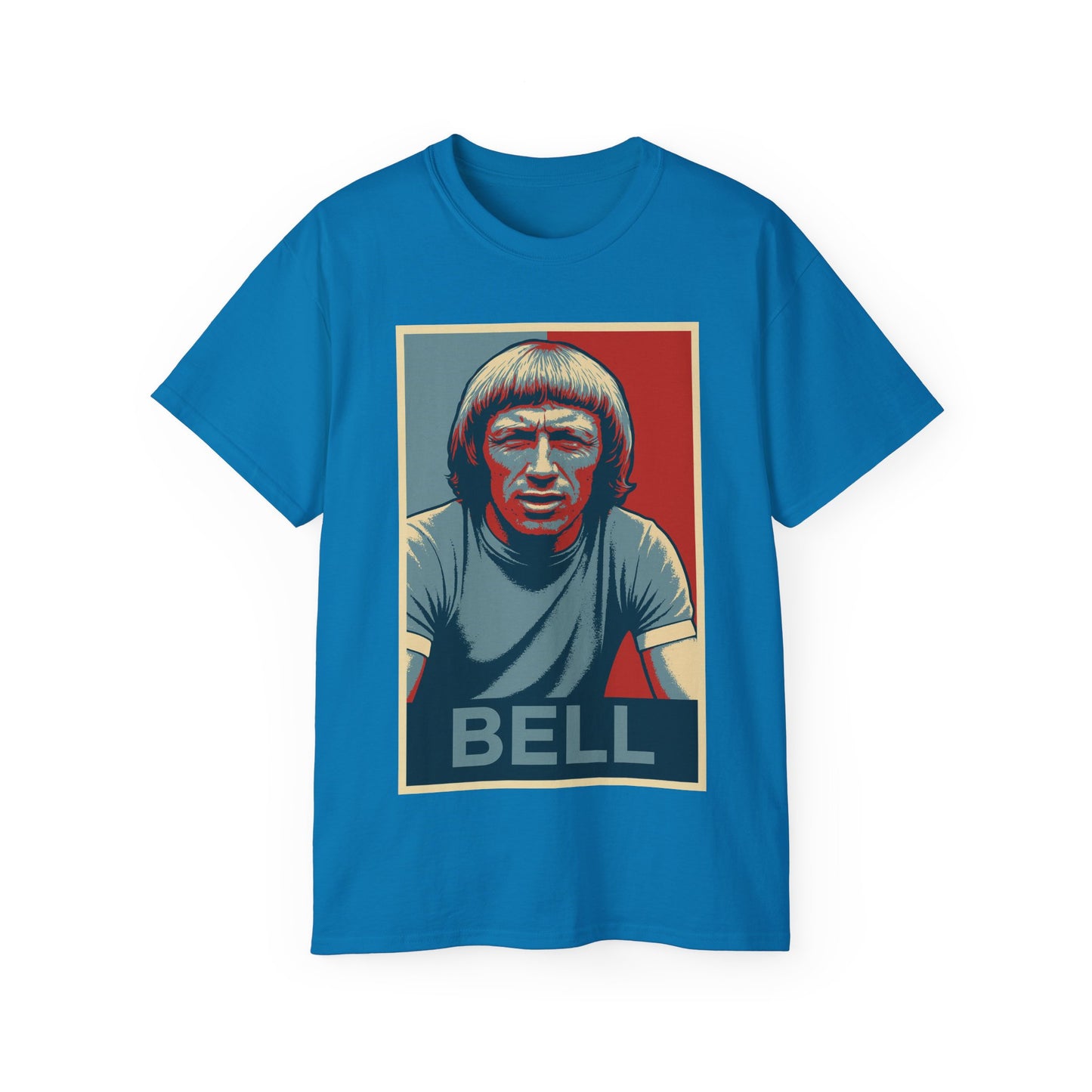 Colin Bell Hope Poster T-Shirt - Manchester City