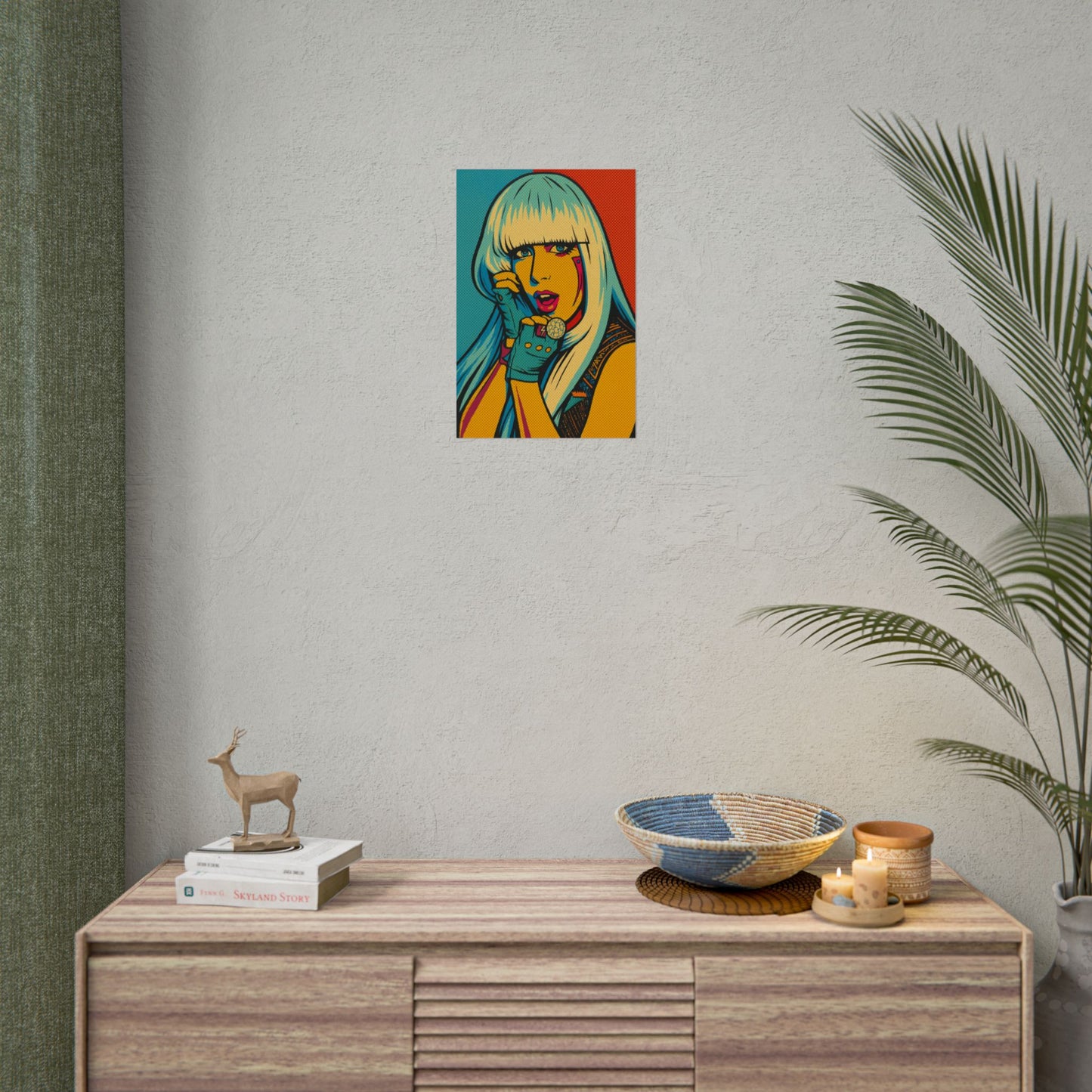 Lady G a g a Pop Art Poster