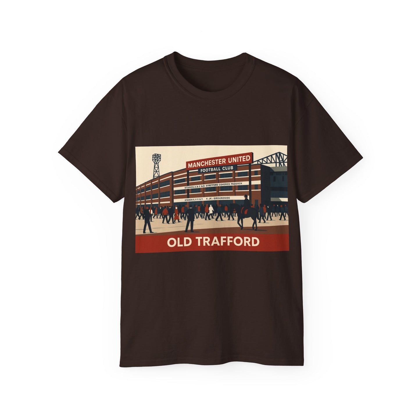 1980s Old Trafford Graphic Tee