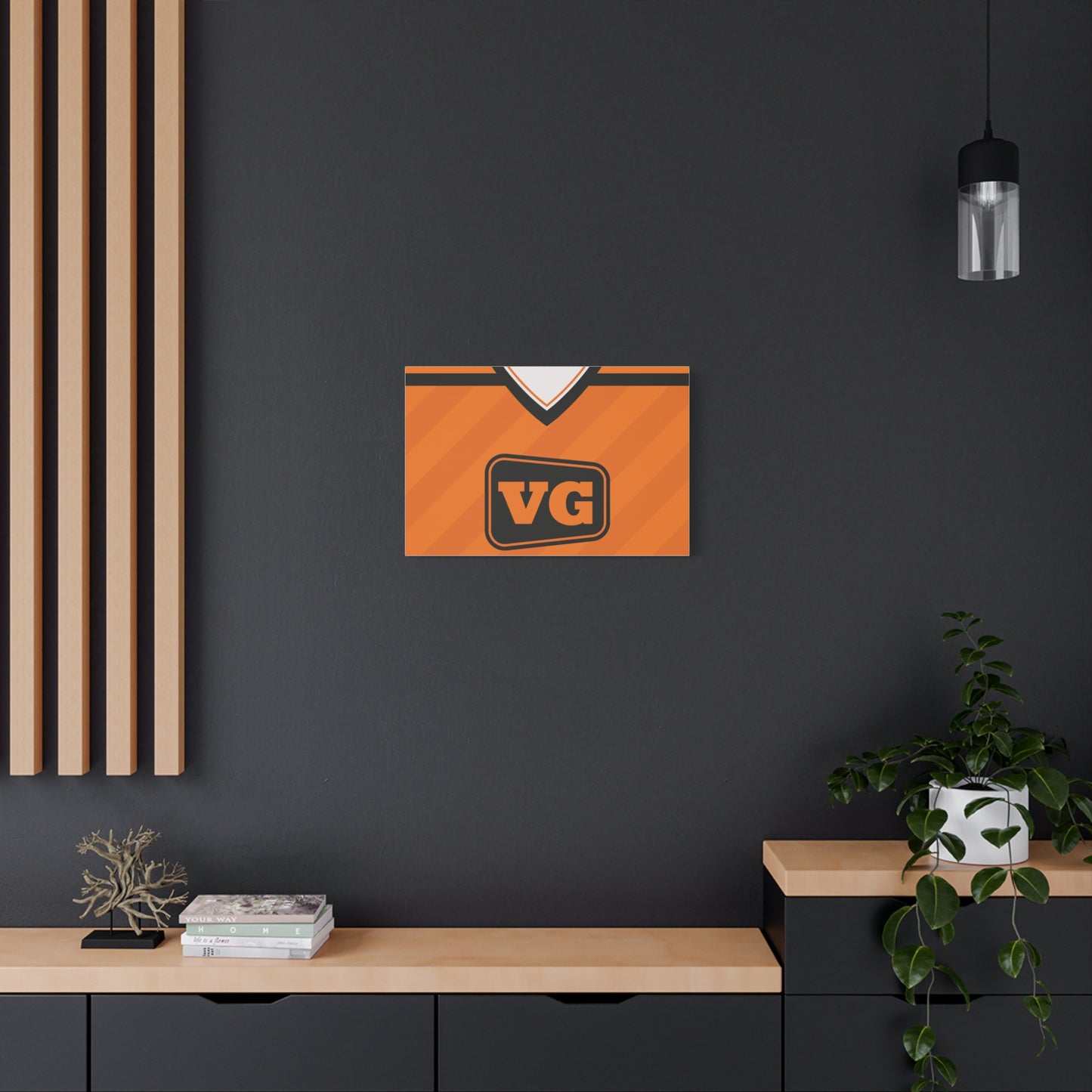 Dundee United 1985-87 Home Shirt Canvas