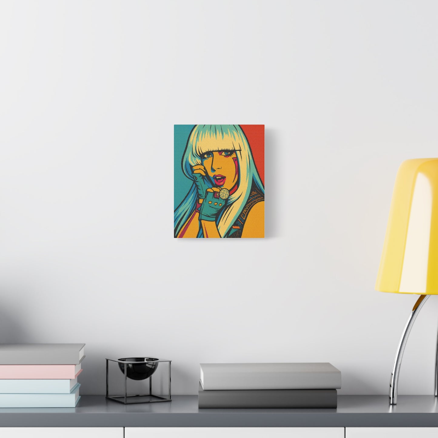 Lady G a g a Pop Art Canvas