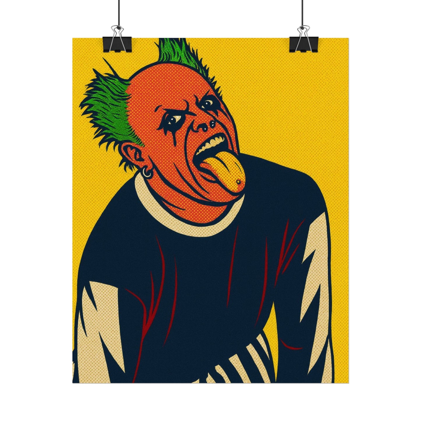 Keith Flint Prodigy Pop Art Poster