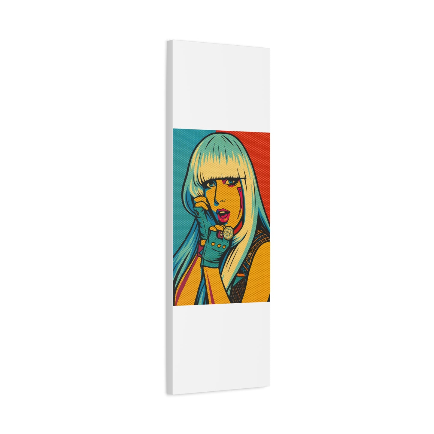 Lady G a g a Pop Art Canvas