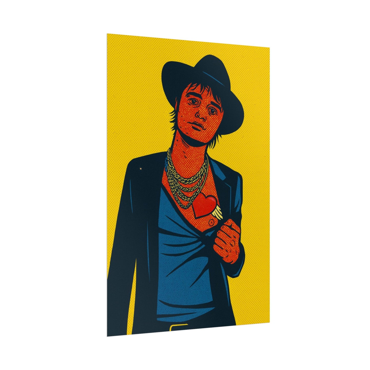 Pete Doherty Pop Art Poster