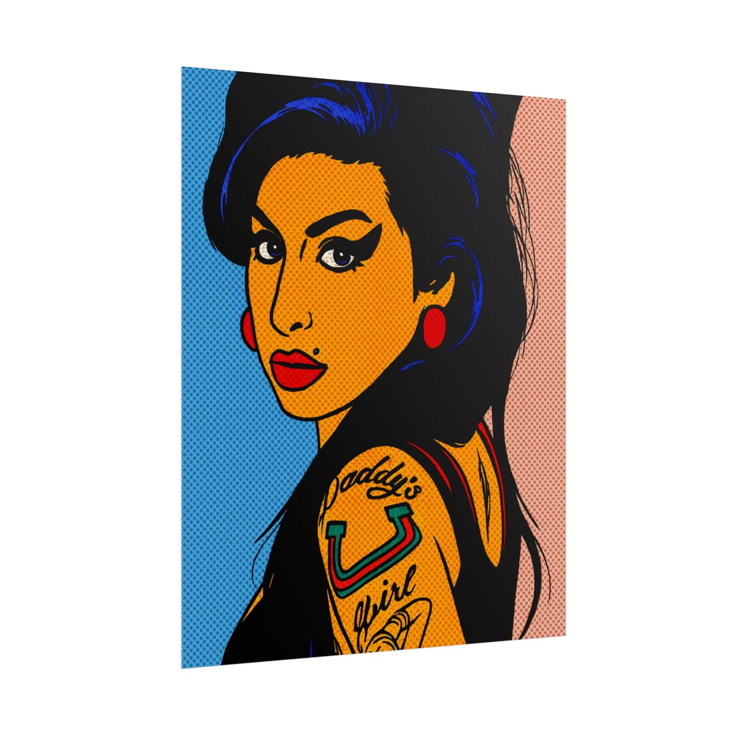 Amy Winehouse Pop Art Poster
