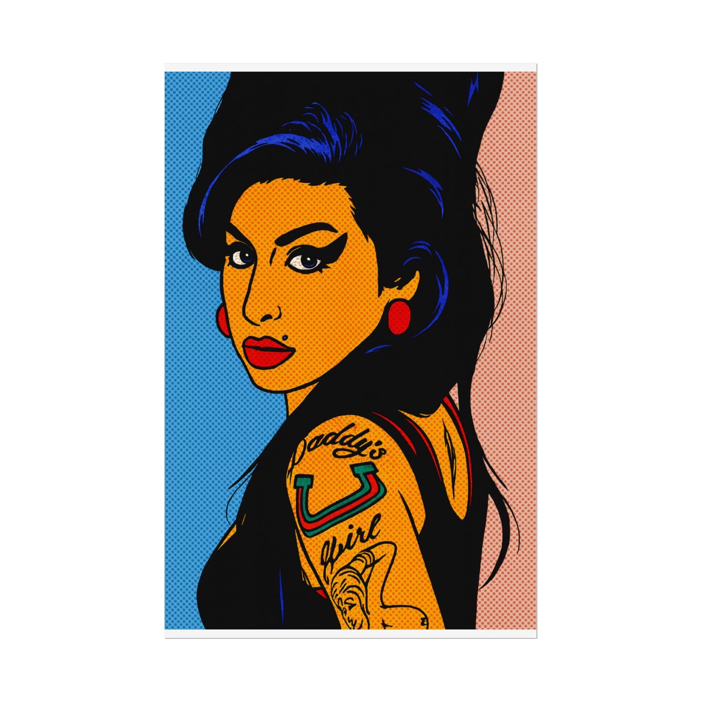 Amy Winehouse Pop Art Poster