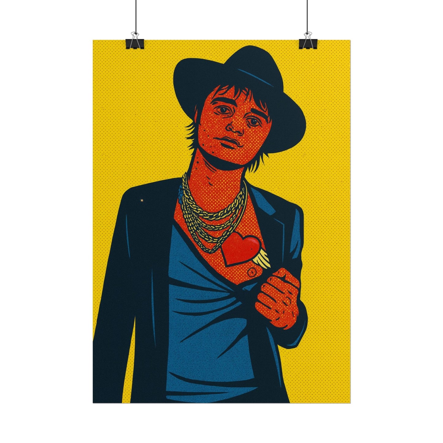 Pete Doherty Pop Art Poster