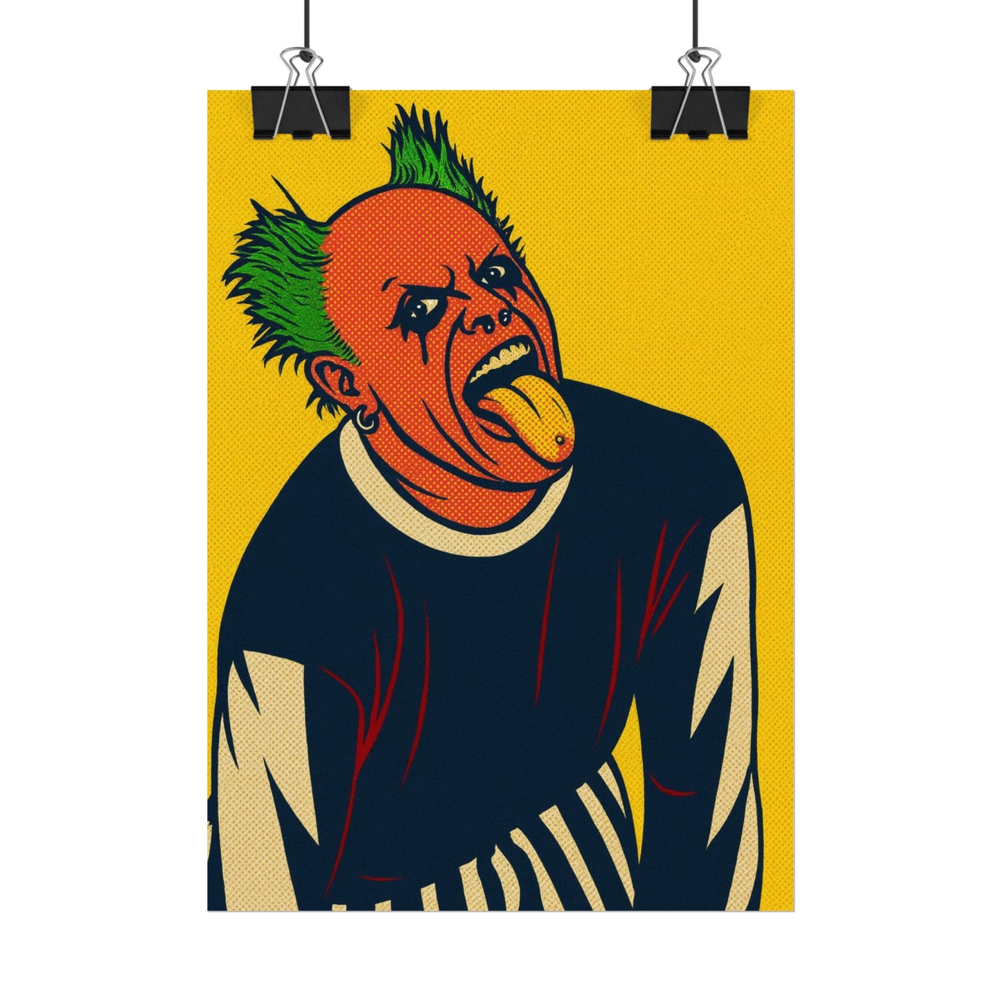 Keith Flint Prodigy Pop Art Poster