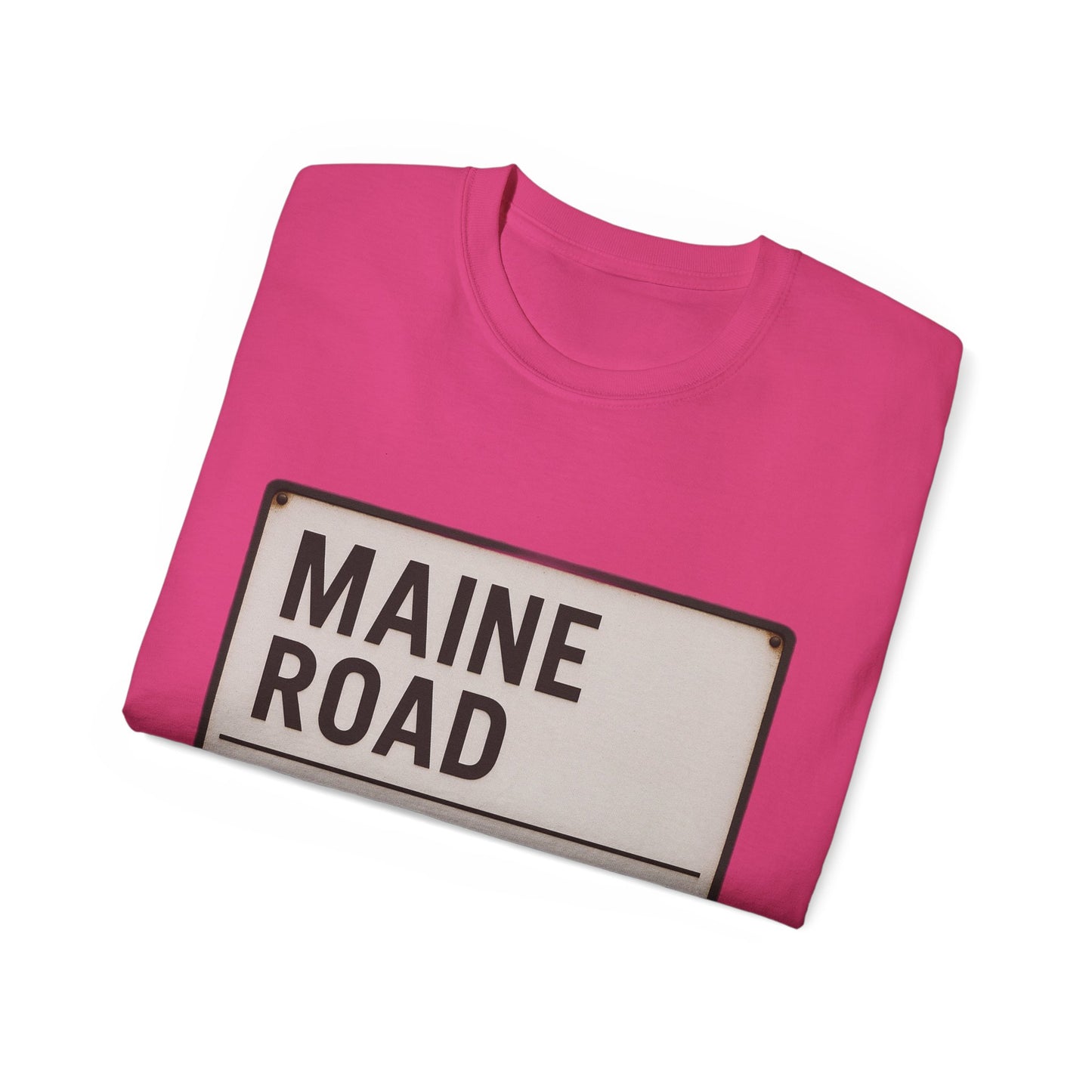 Maine Road Manchester City Road SignT-Shirt