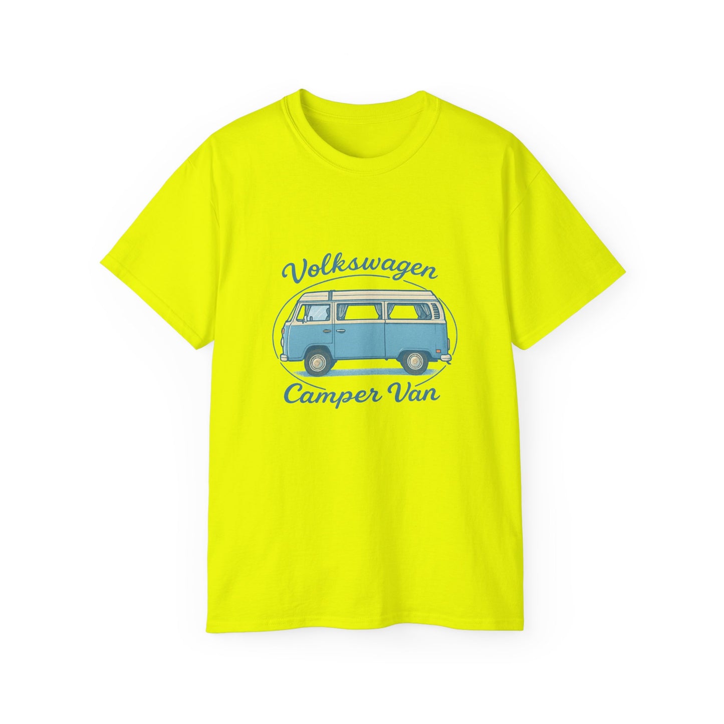 Volkswagen Camper Van Blue Side T-Shirt