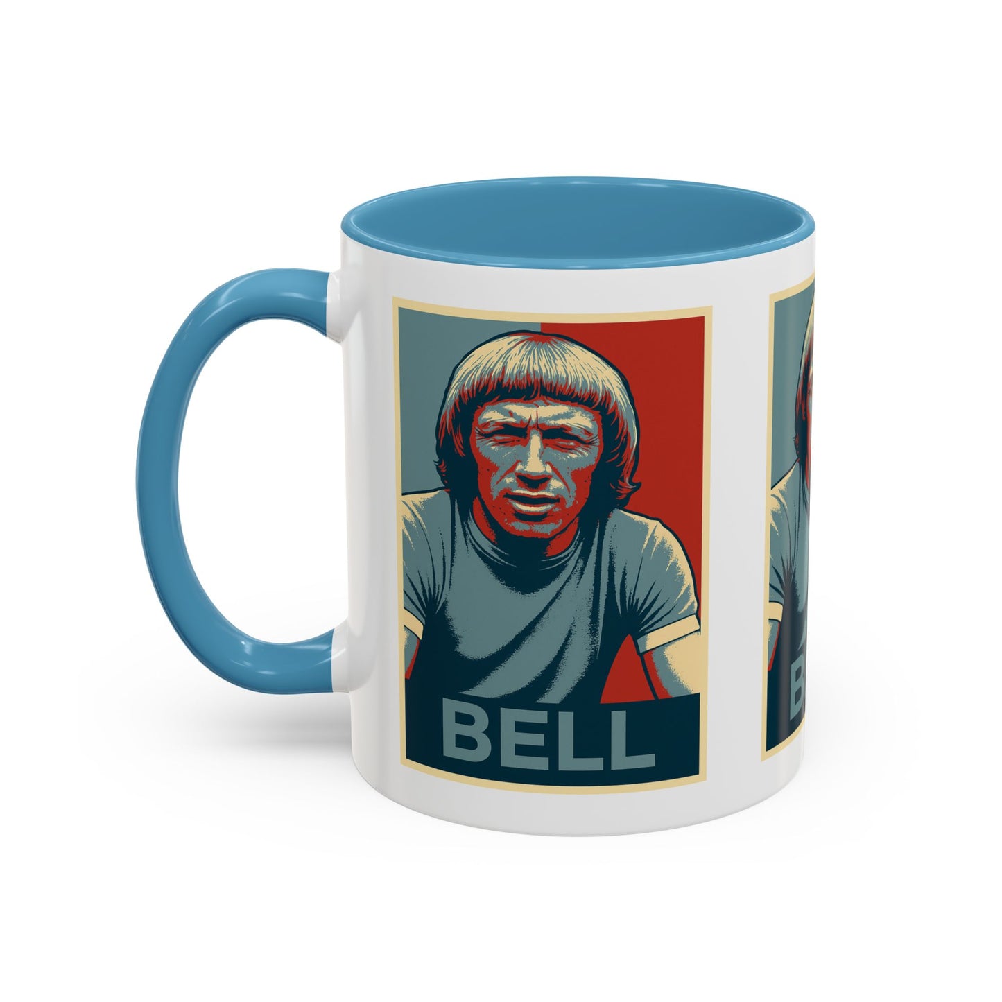 Colin Bell Hope Poster Mug - Manchester City
