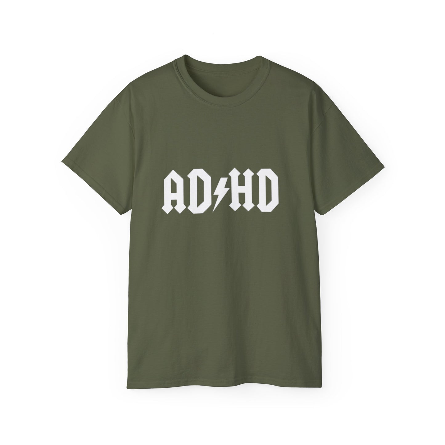 AD/HD White T-Shirt