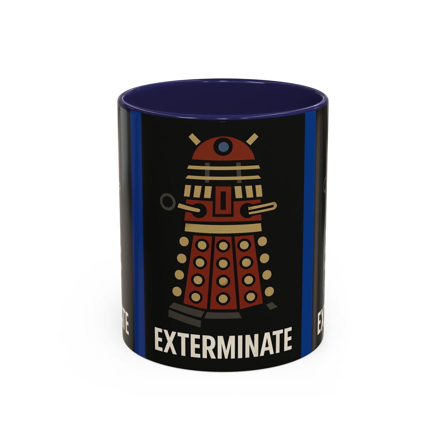 Dalek Exterminate Coffee Mug, Doctor Who Mug