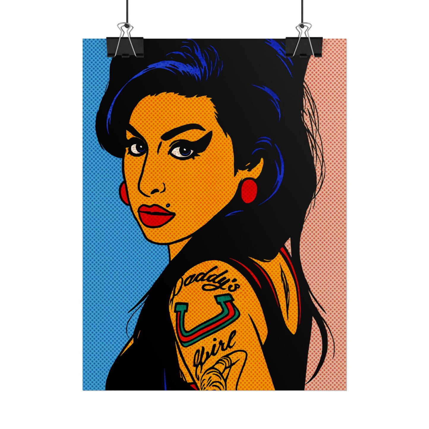 Amy Winehouse Pop Art Poster