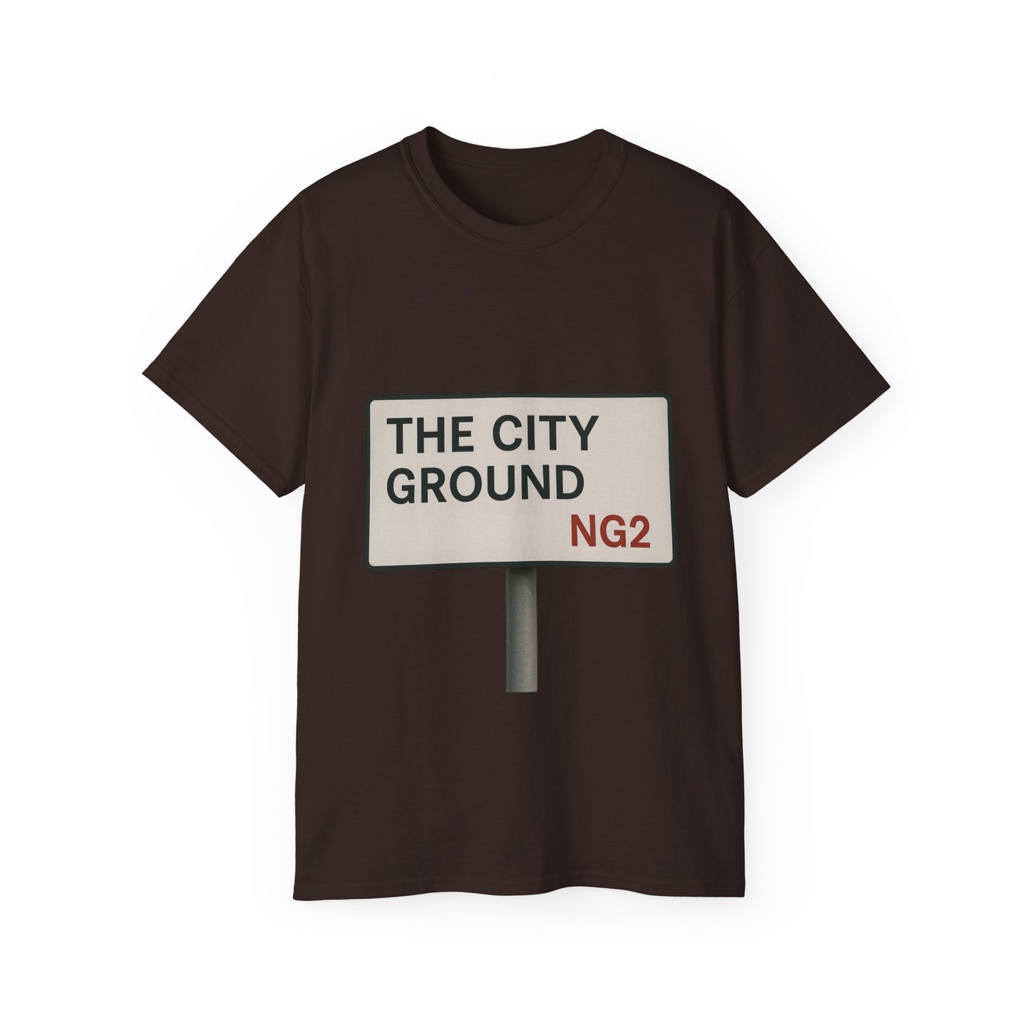 The City Ground Nottingham Forest Road Sign T-Shirt