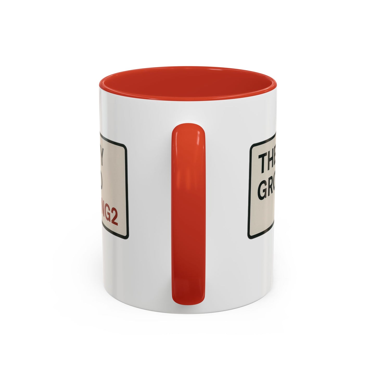 The City Ground Nottingham Forest Road Sign Mug