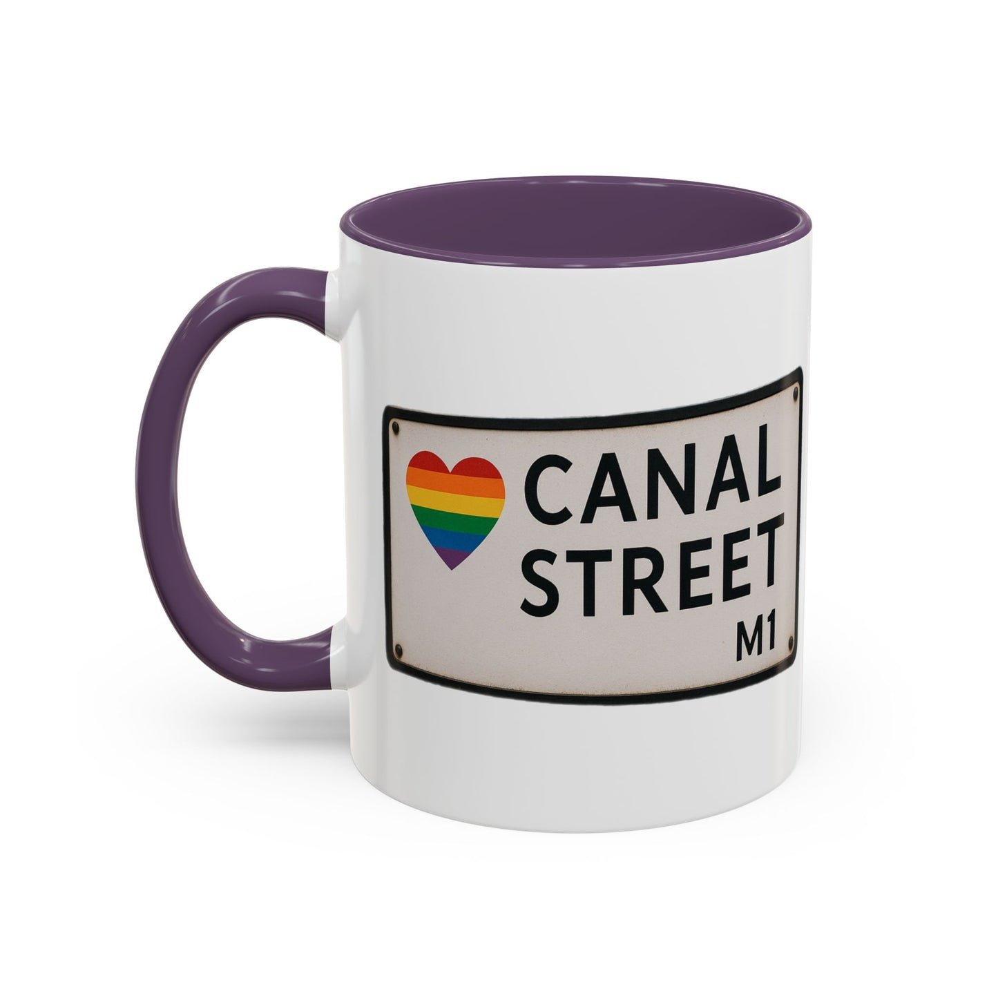 Canal Street Road Sign Mug