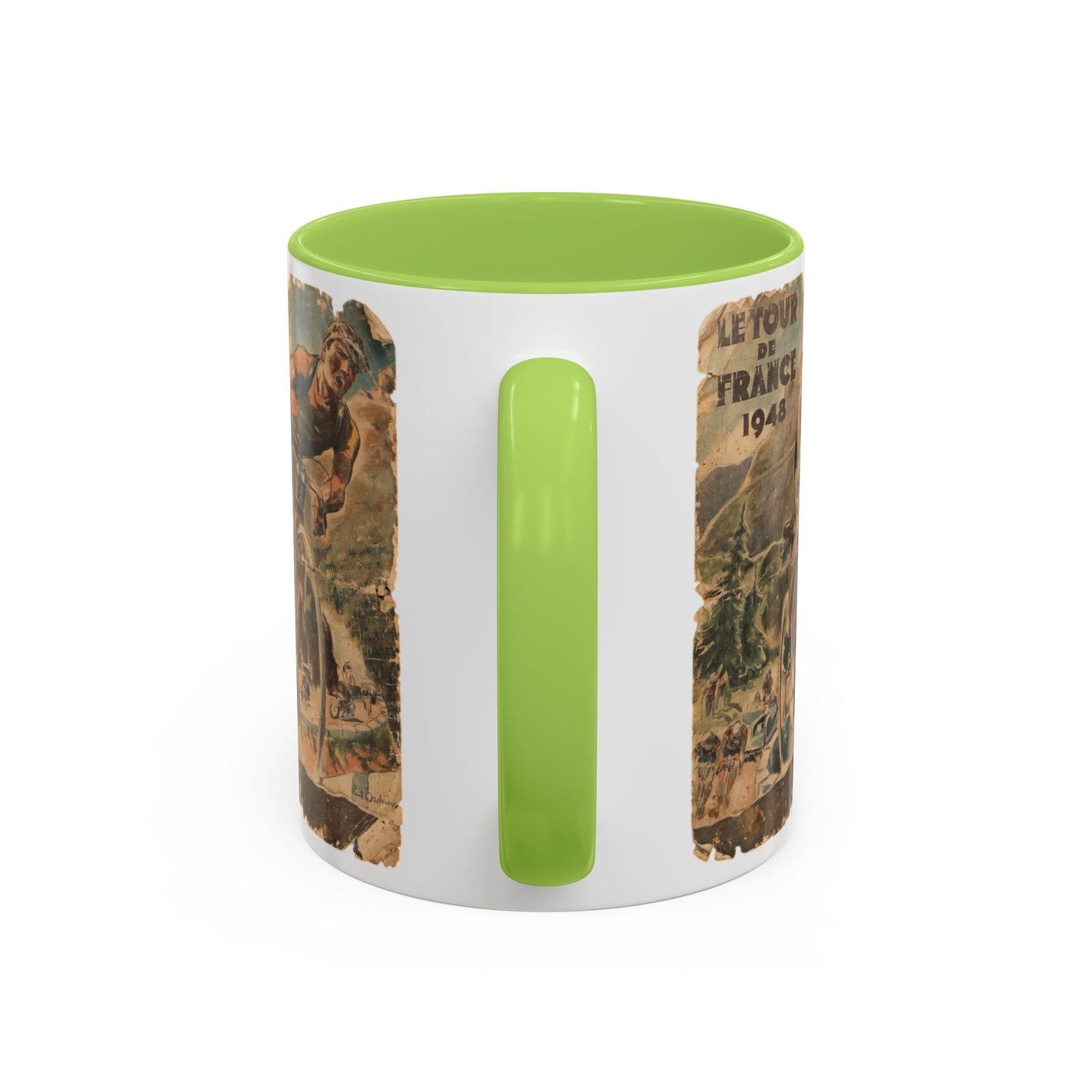 Tour De France 1948 Poster Coffee Mug (11, 15oz)