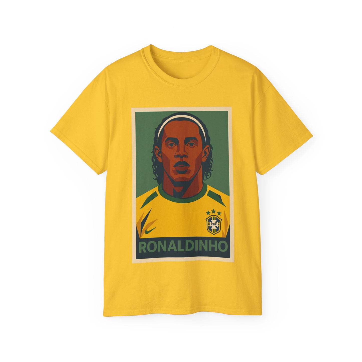 Ronaldinho Poster T-Shirt - Brazil