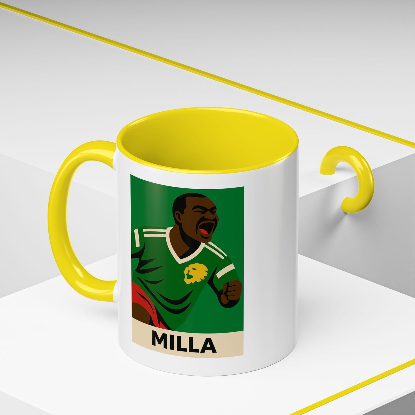 Roger Milla Cameroon Mug