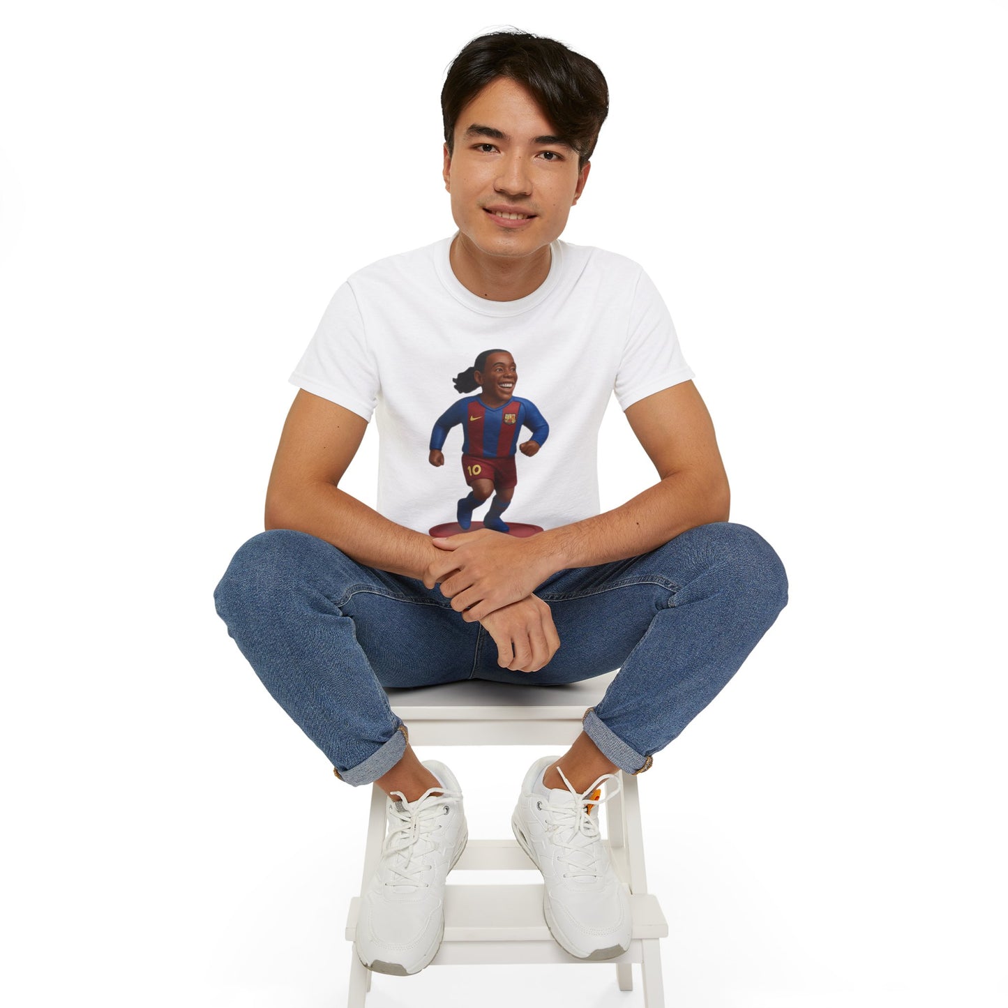 Ronaldinho Subbuteo T-Shirt - Barcelona