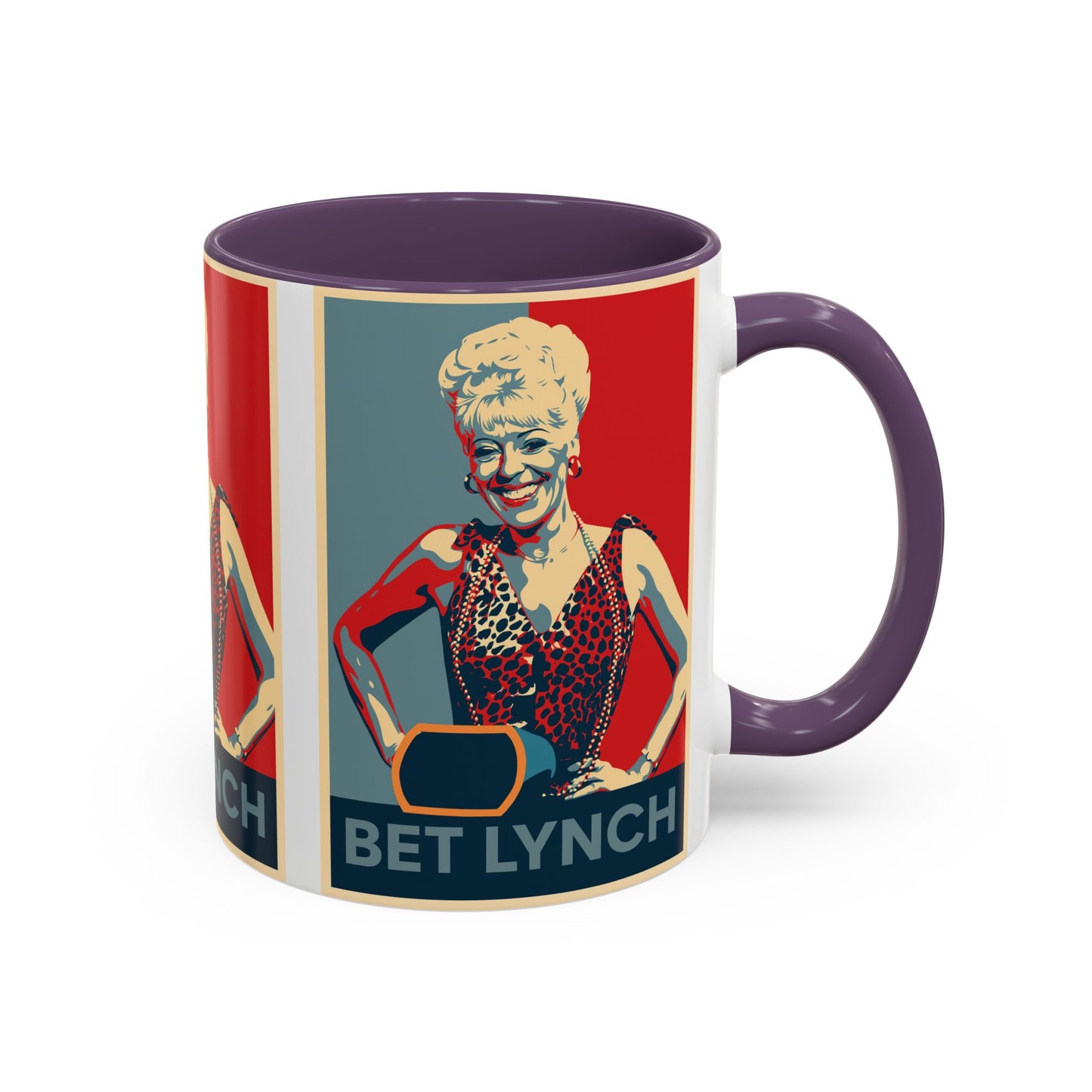 Bet Lynch Leopard Print Mug