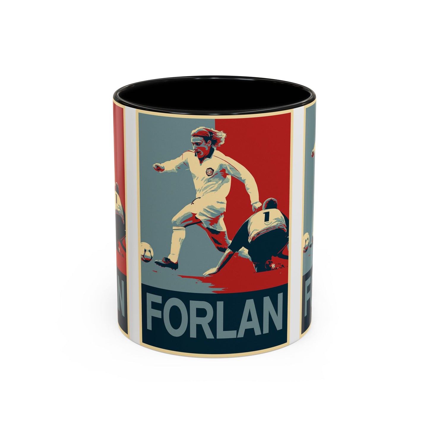Diego Forlan Liverpool Goal Mug - Manchester United