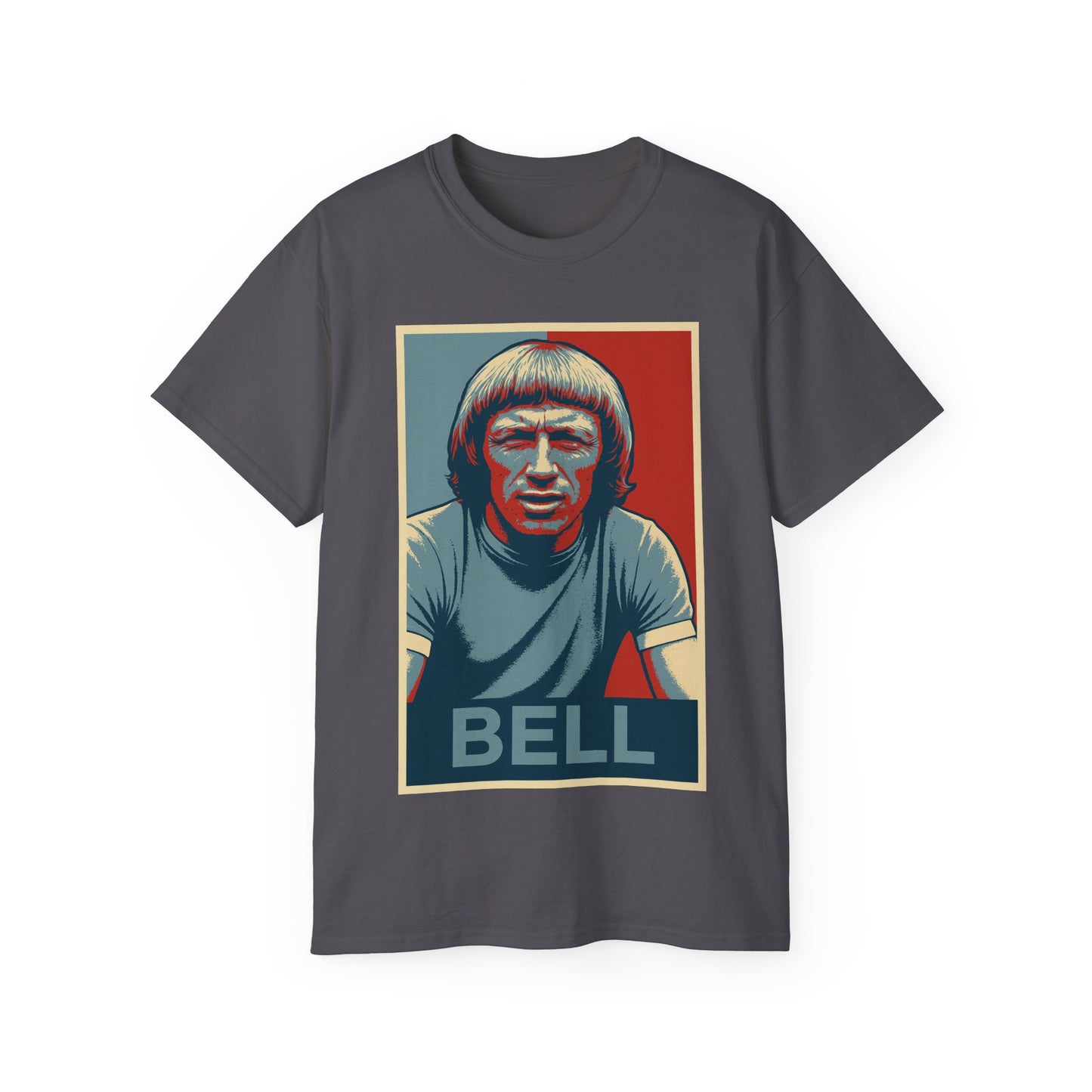 Colin Bell Hope Poster T-Shirt - Manchester City