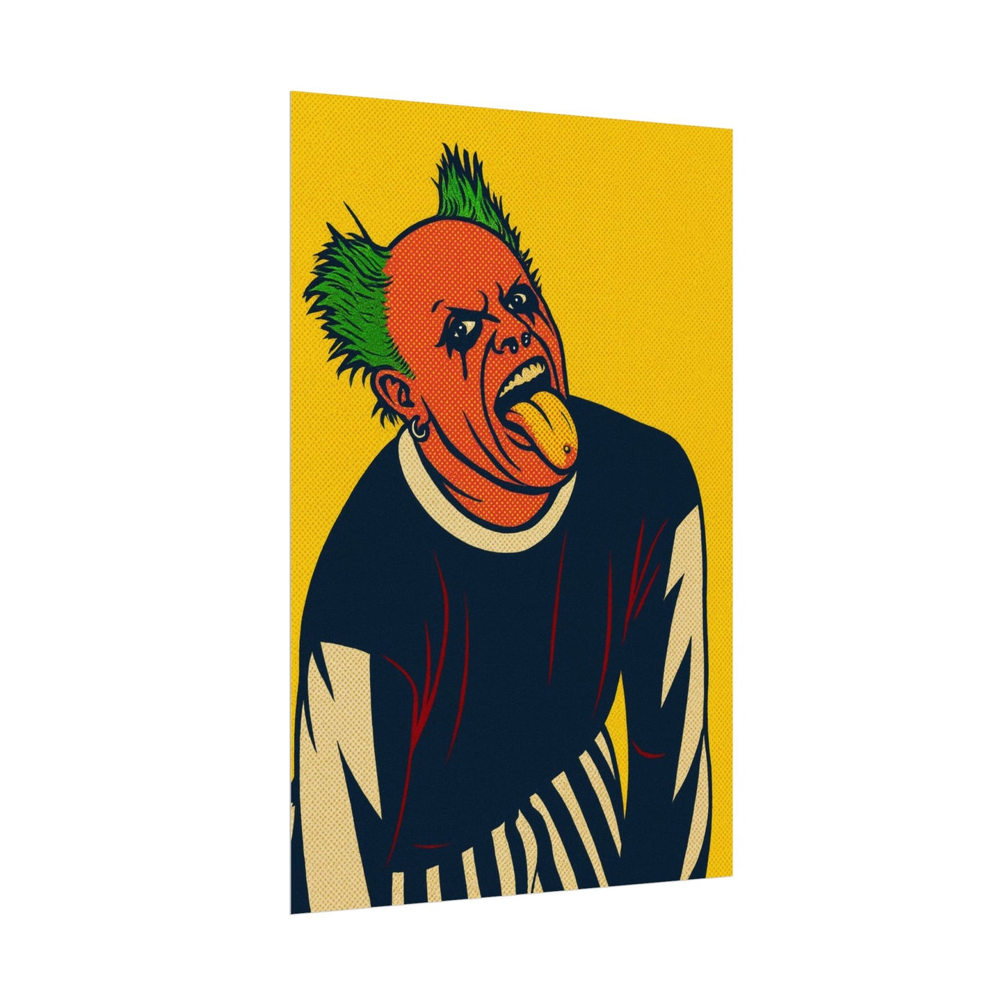 Keith Flint Prodigy Pop Art Poster
