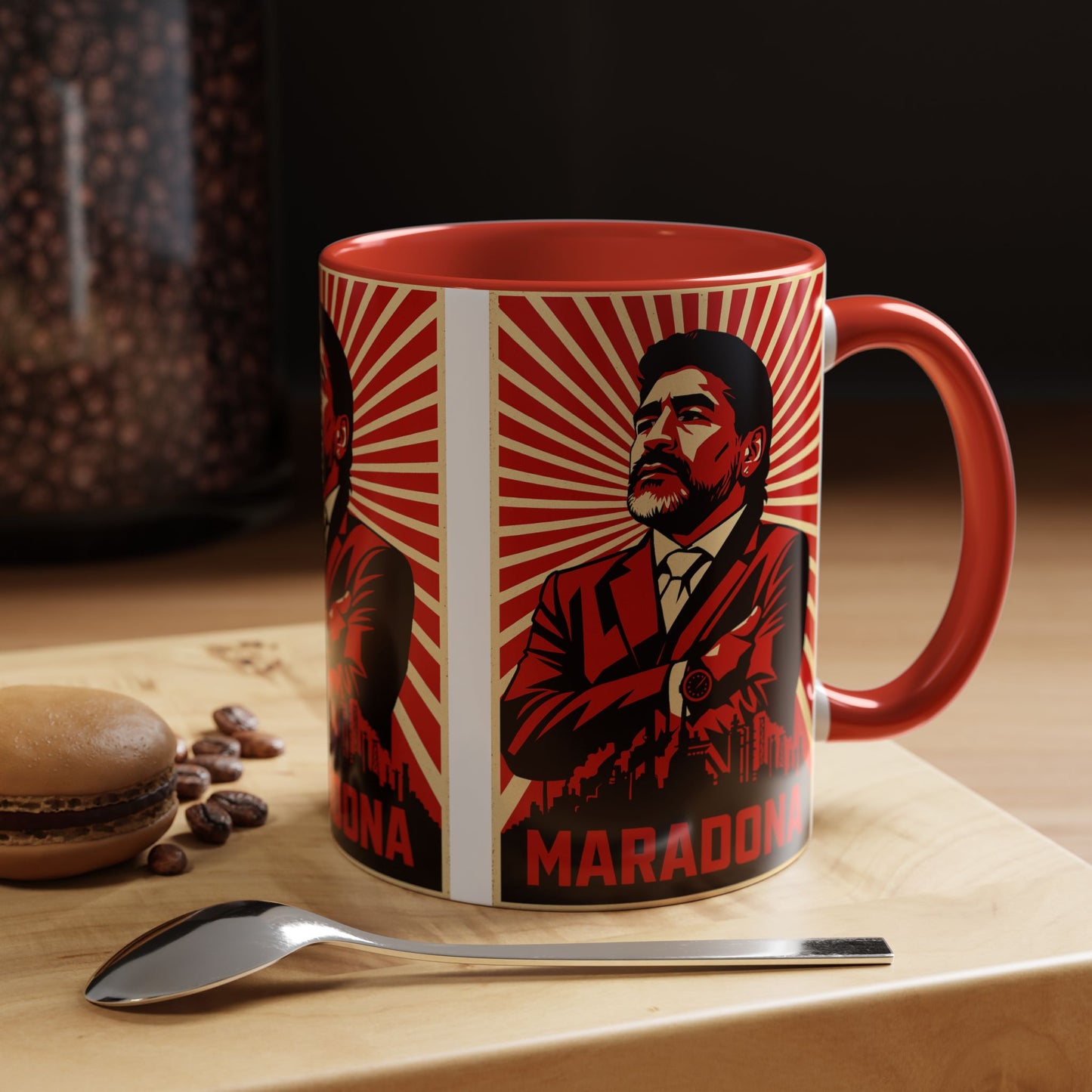 Diego Maradona Manager Red - Argentina
