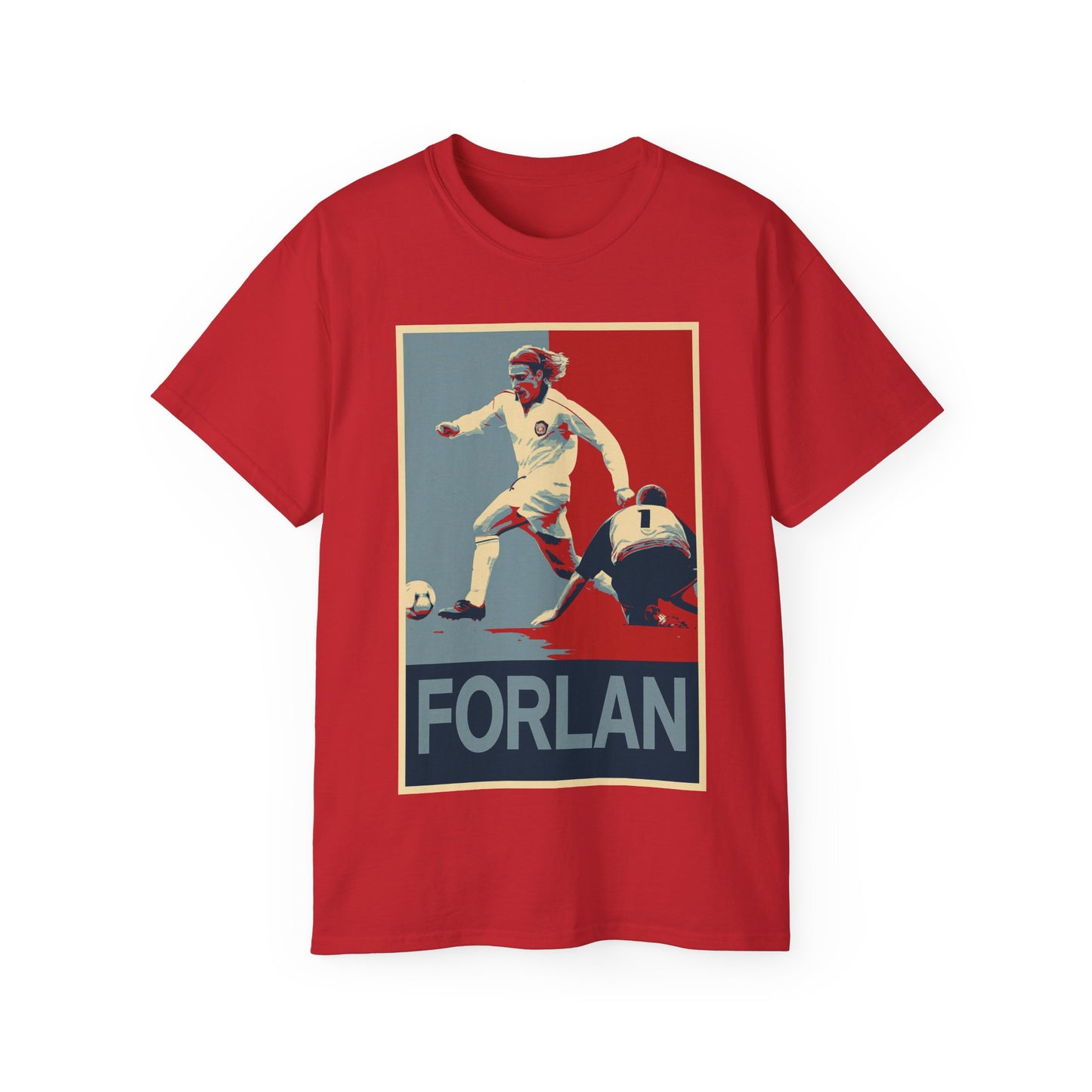 Diego Forlan Liverpool Goal T-Shirt - Manchester United