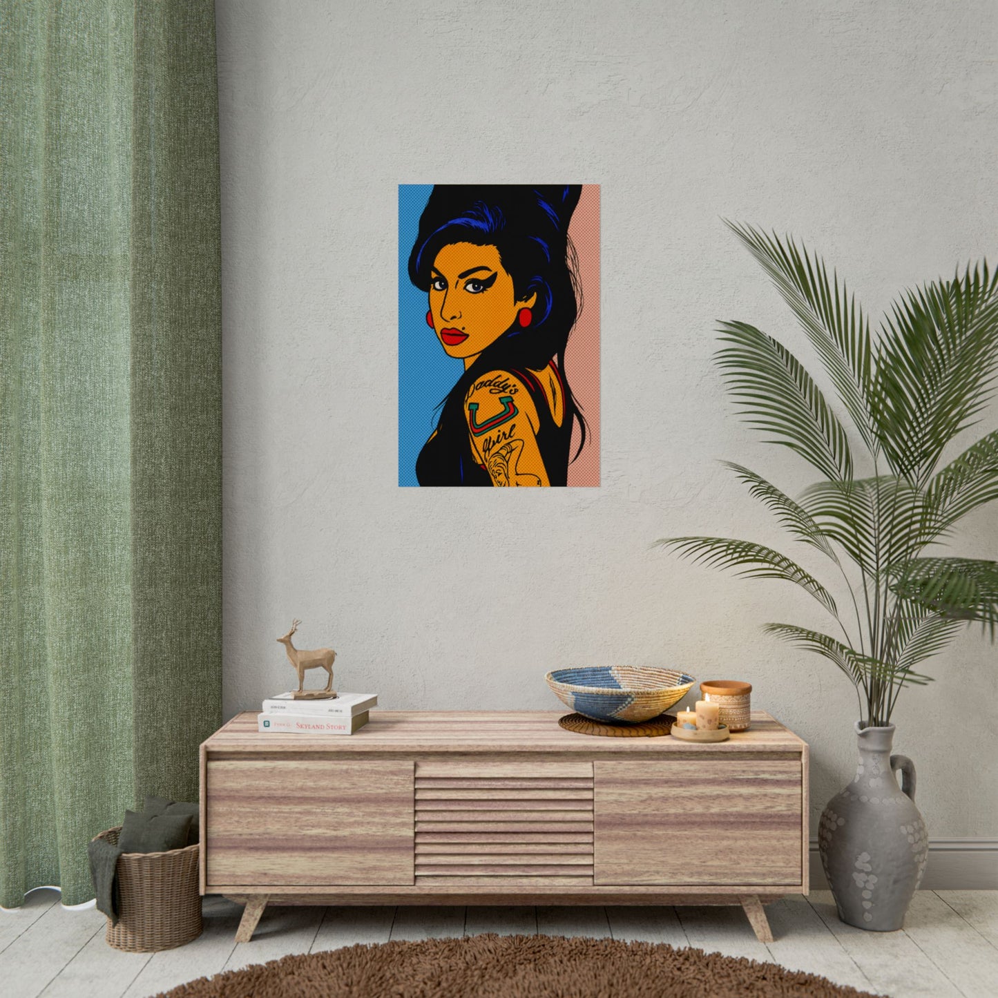 Amy Winehouse Pop Art Poster