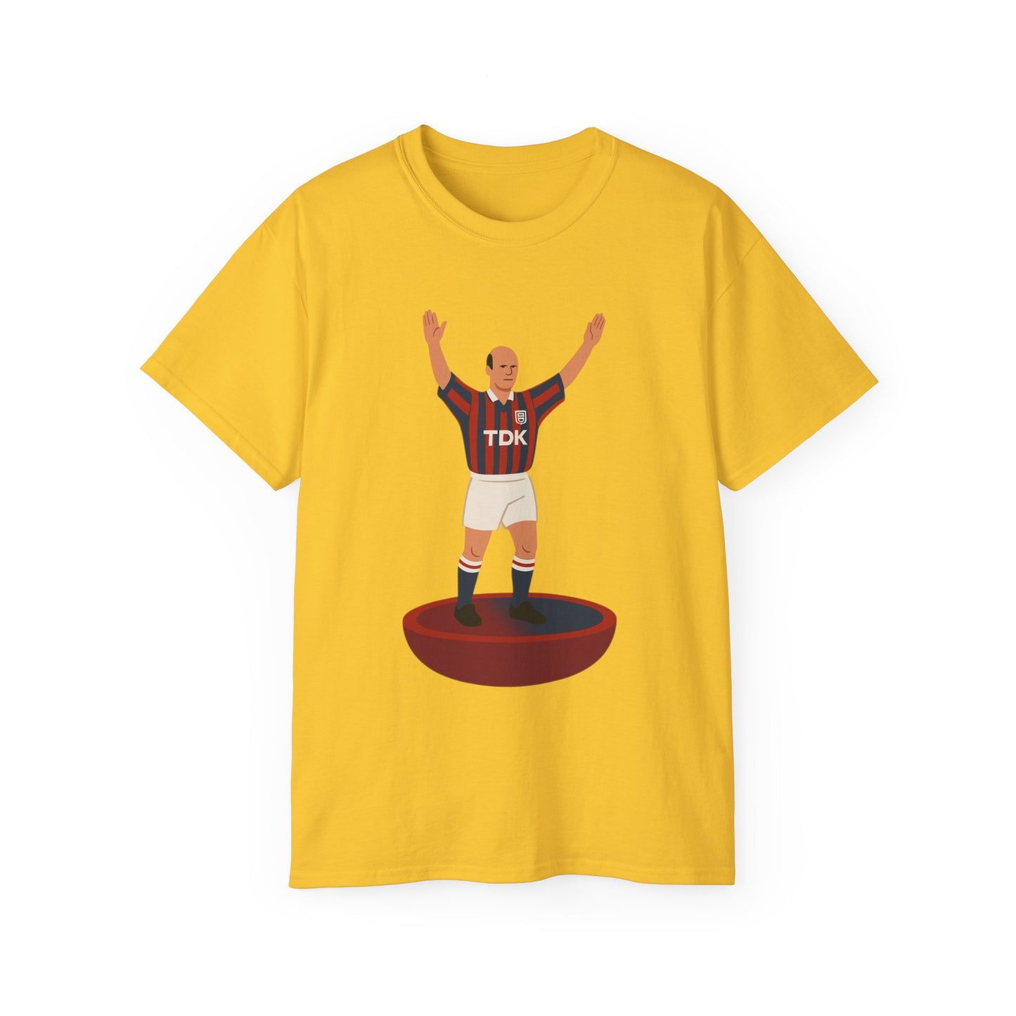 Attilio Lombardo Cartoon Subbuteo T-Shirt - Crystal Palace