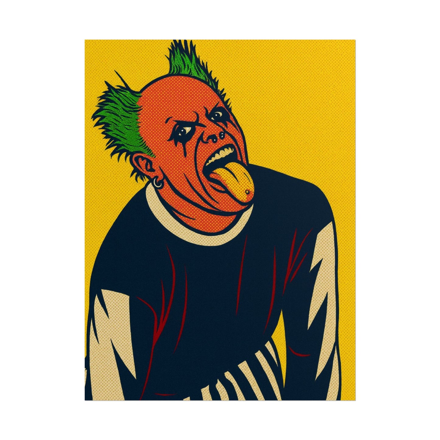 Keith Flint Prodigy Pop Art Poster