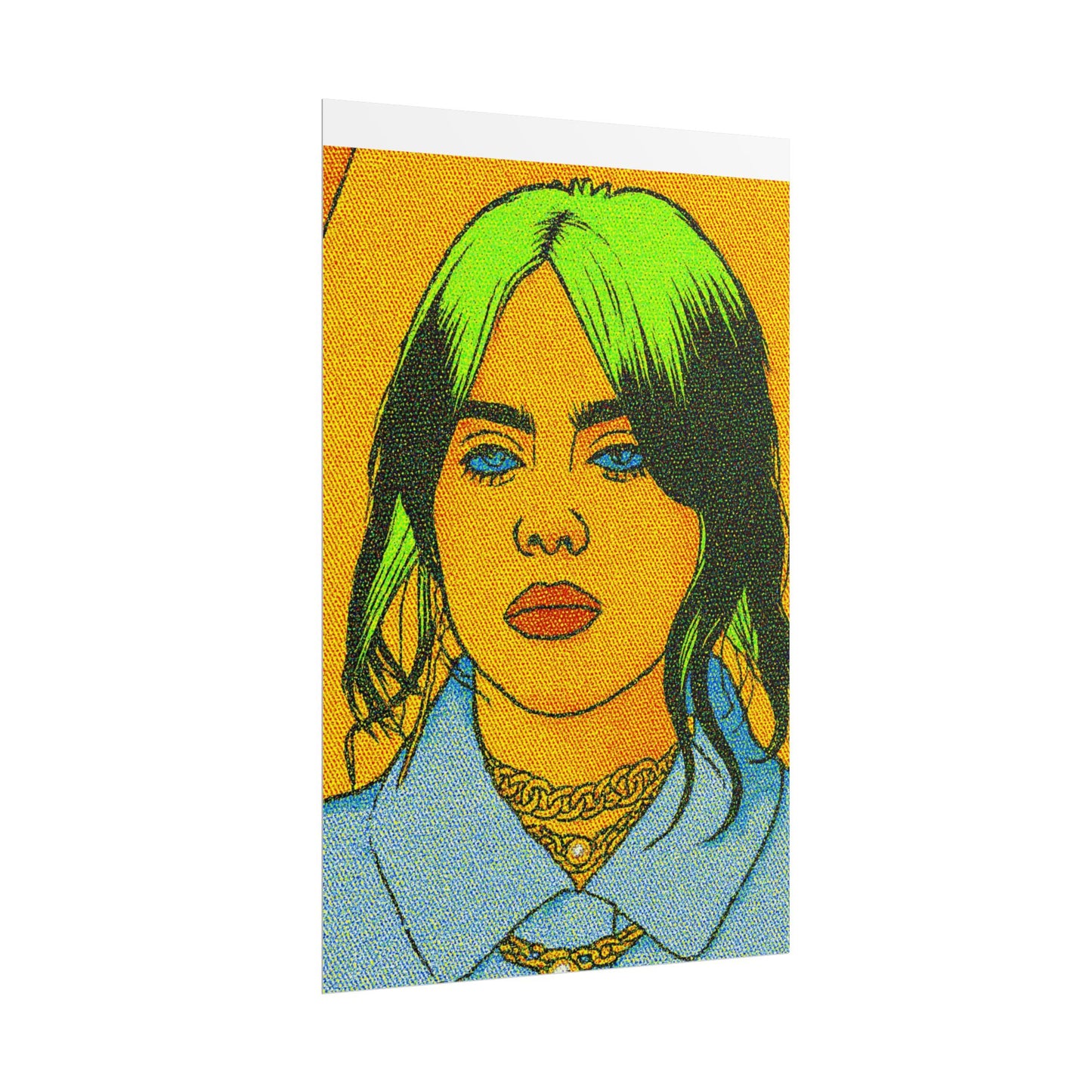 Billie Pop Art Poster